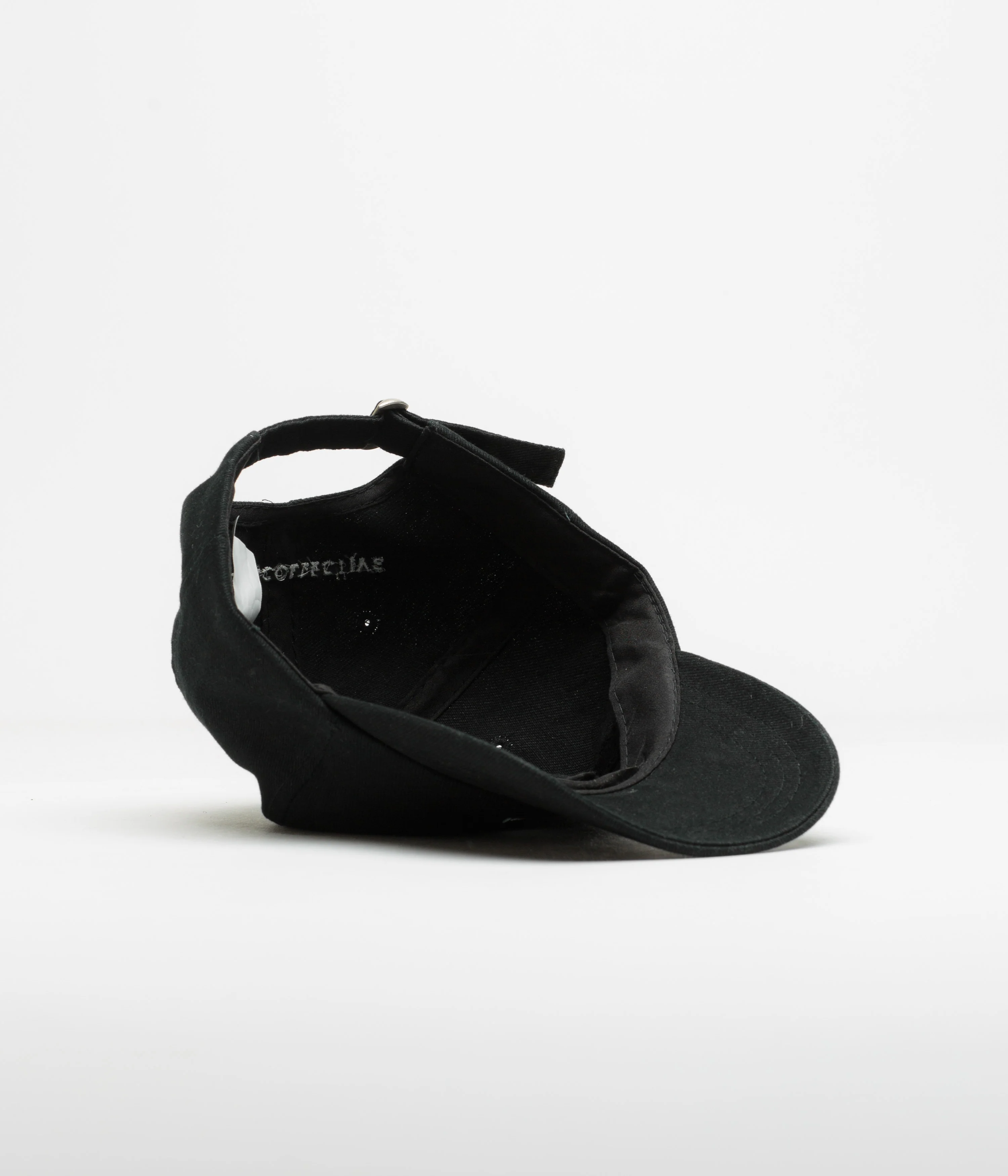 Poetic Collective Classic Cap - Black / White - Image 4