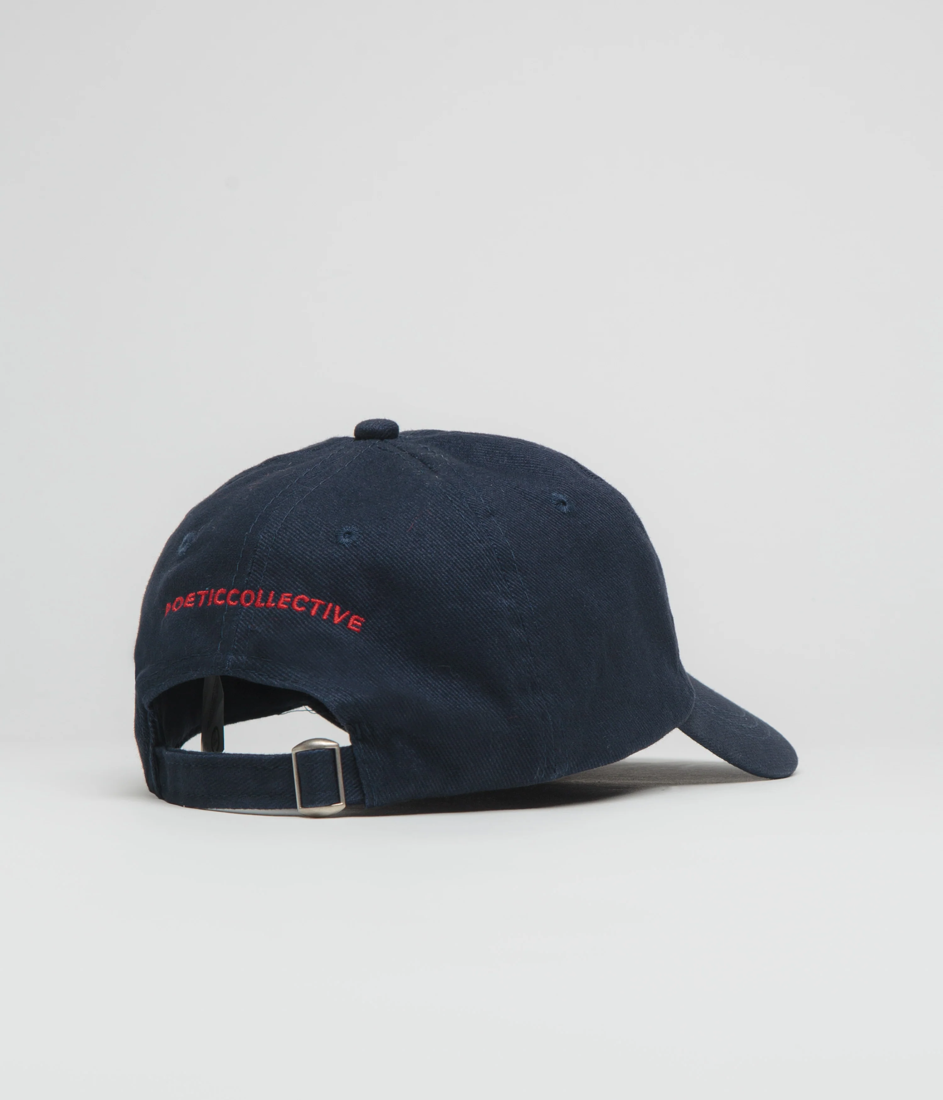 Poetic Collective Classic Cap - Navy / Red - Image 3