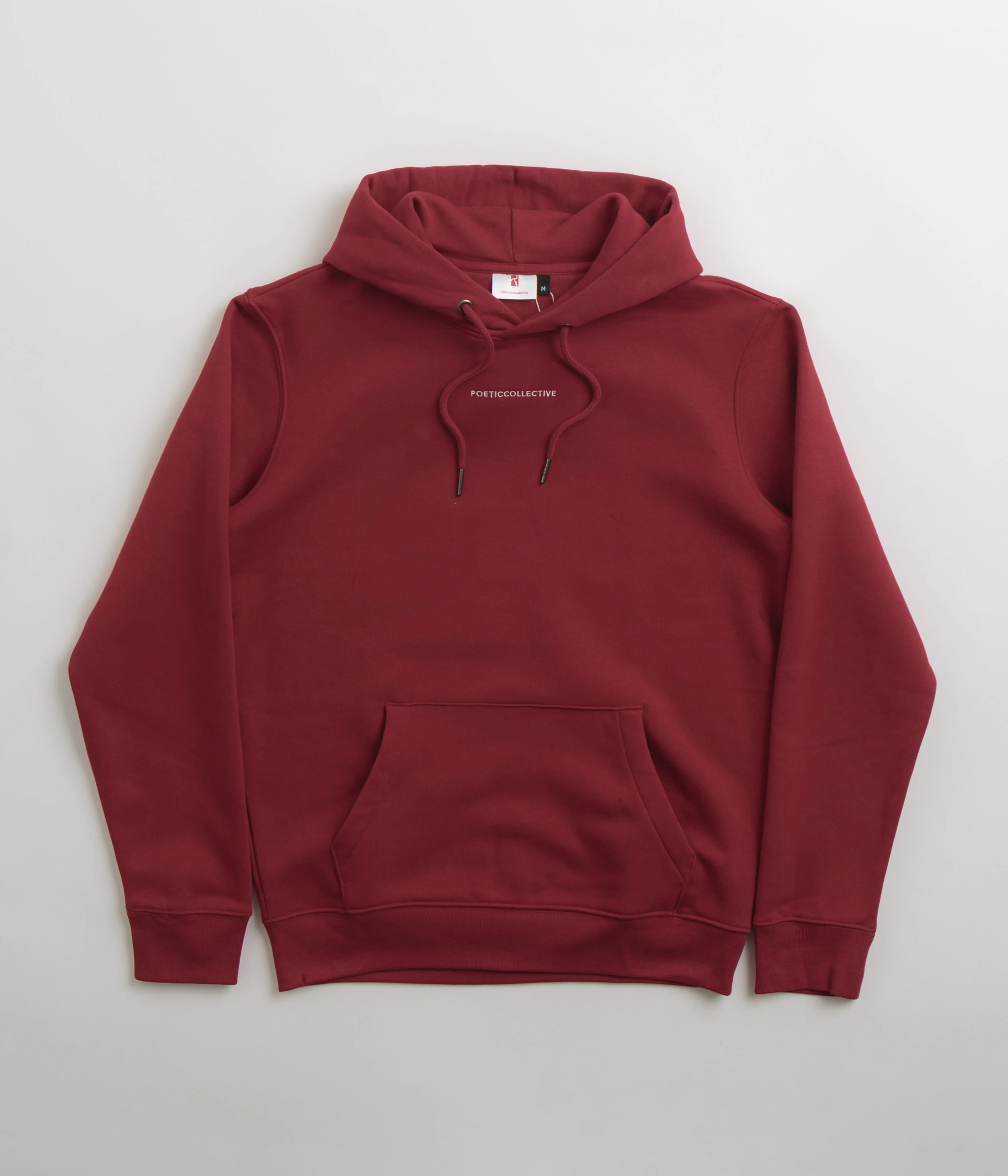Poetic Collective Cloud Hoodie - Burgundy - Image 2