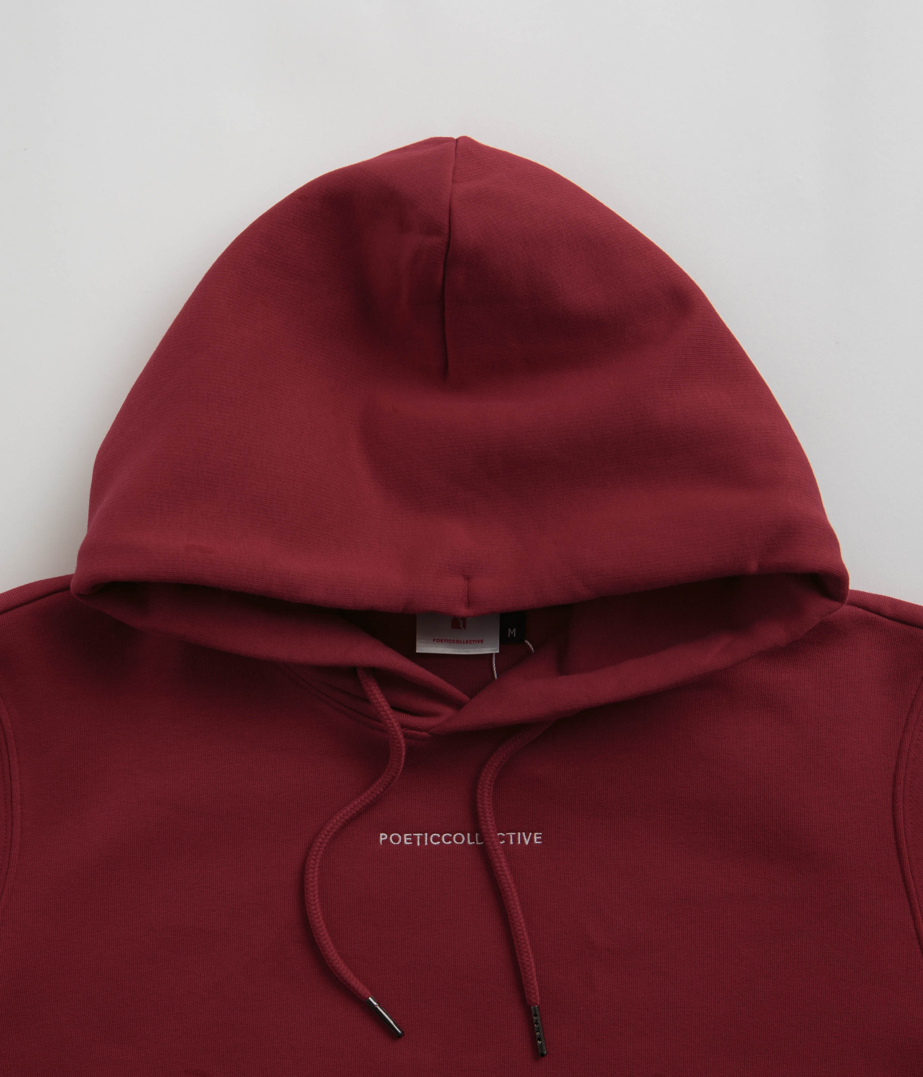 Poetic Collective Cloud Hoodie - Burgundy - Image 3