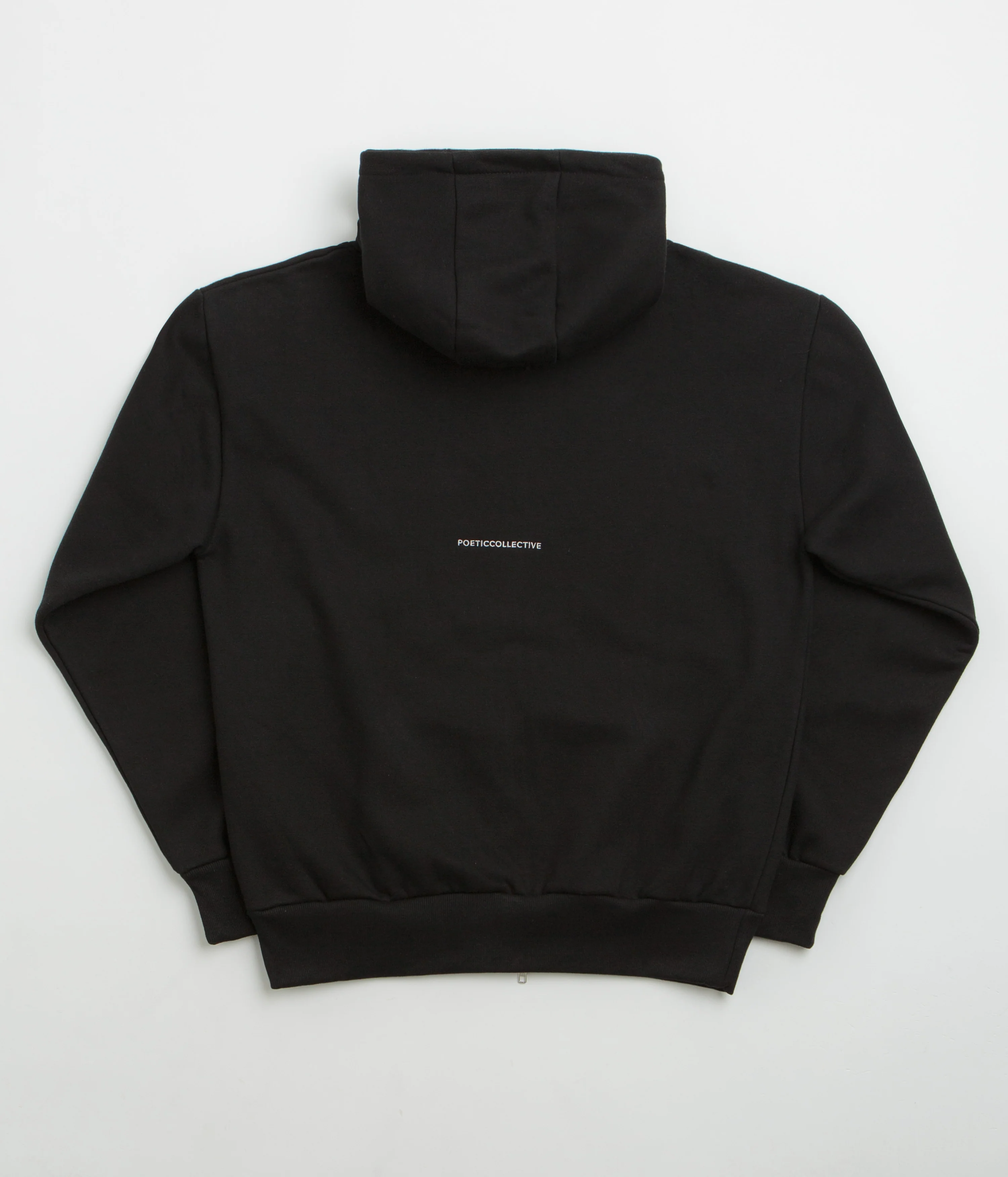 Poetic Collective Crayon Arm Zip Hoodie - Black - Image 3