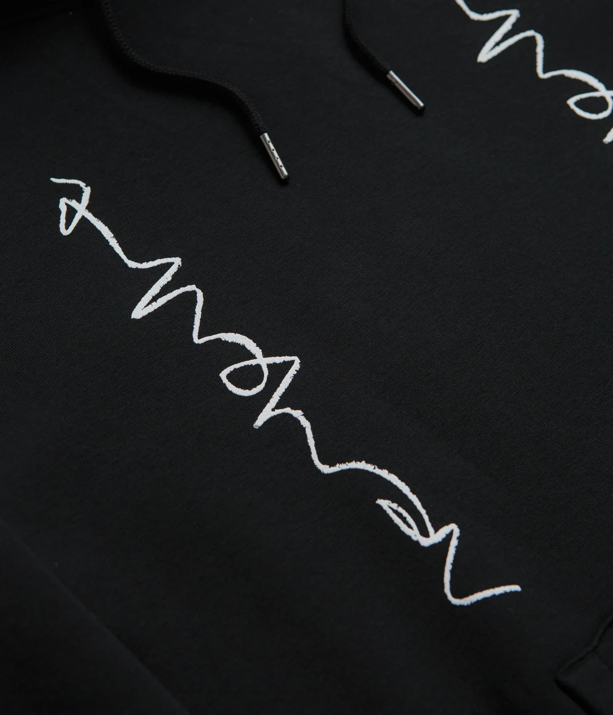 Poetic Collective Crayon Chain Hoodie - Black - Image 3