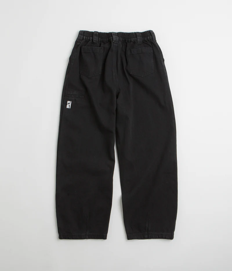 Poetic Collective Denim Balloon Pants - Black - Image 3