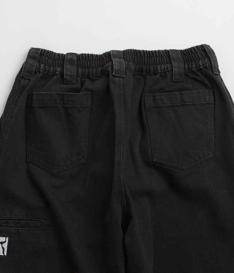 Poetic Collective Denim Balloon Pants - Black - Image 6