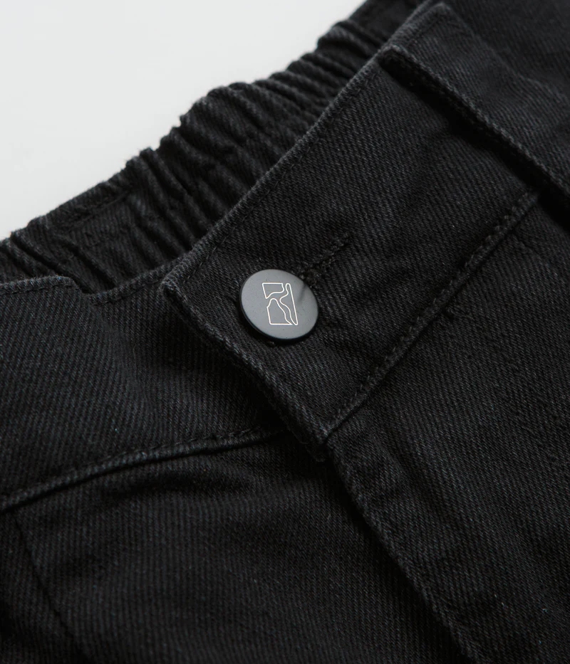 Poetic Collective Denim Balloon Pants - Black - Image 7