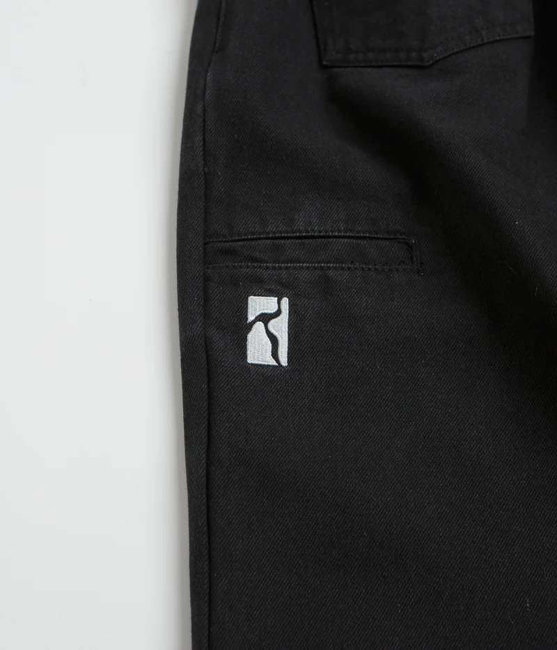 Poetic Collective Denim Balloon Pants - Black - Image 8