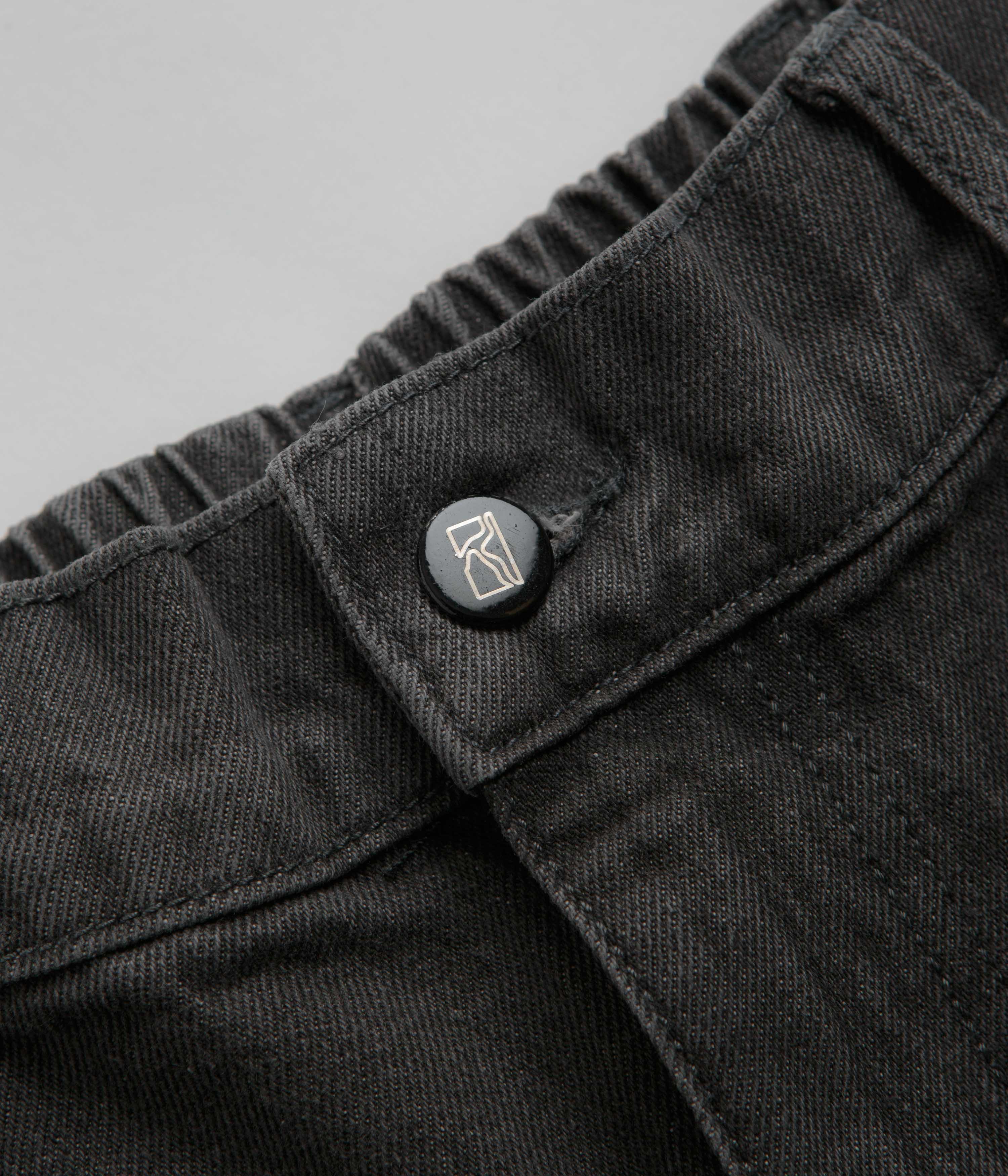 Poetic Collective Denim Balloon Pants - Grey Wash - Image 7