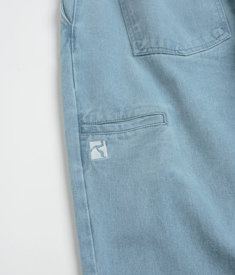 Poetic Collective Denim Balloon Pants - Light Blue - Image 7