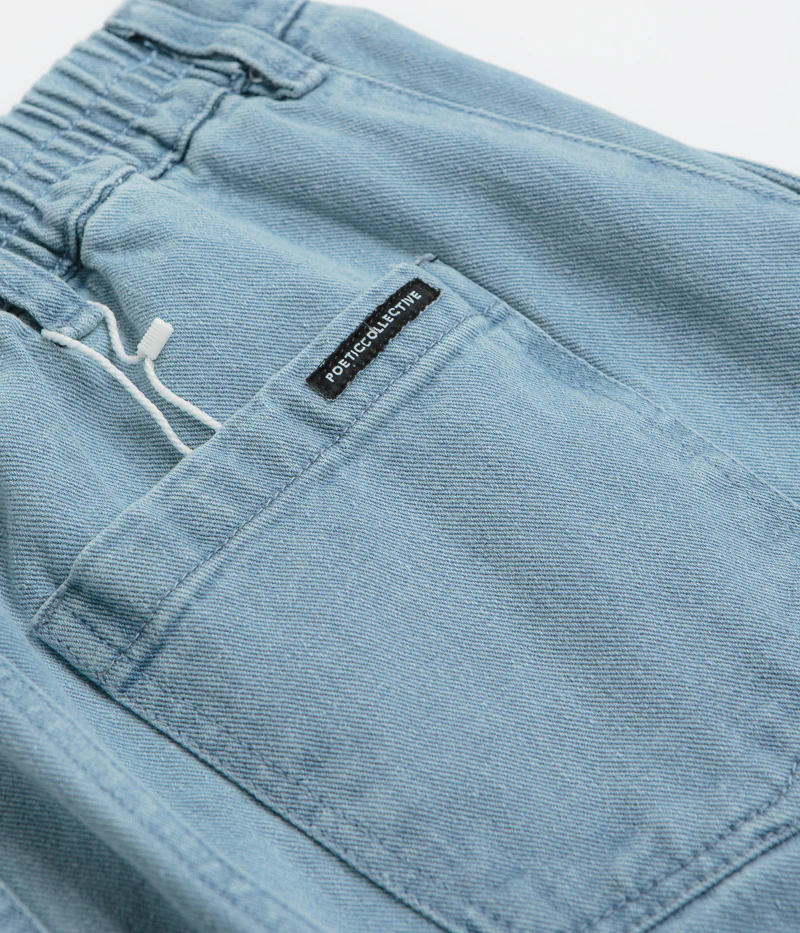 Poetic Collective Denim Balloon Pants - Light Blue - Image 9