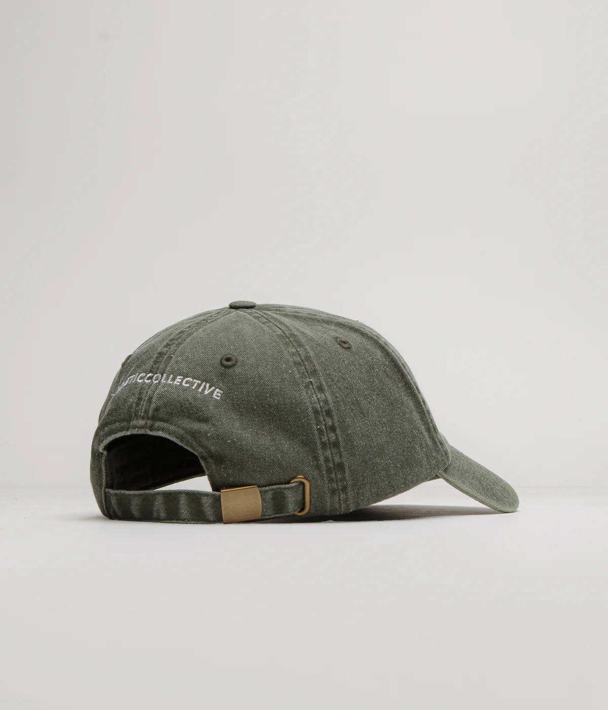 Poetic Collective Denim Classic Cap - Green - Image 2