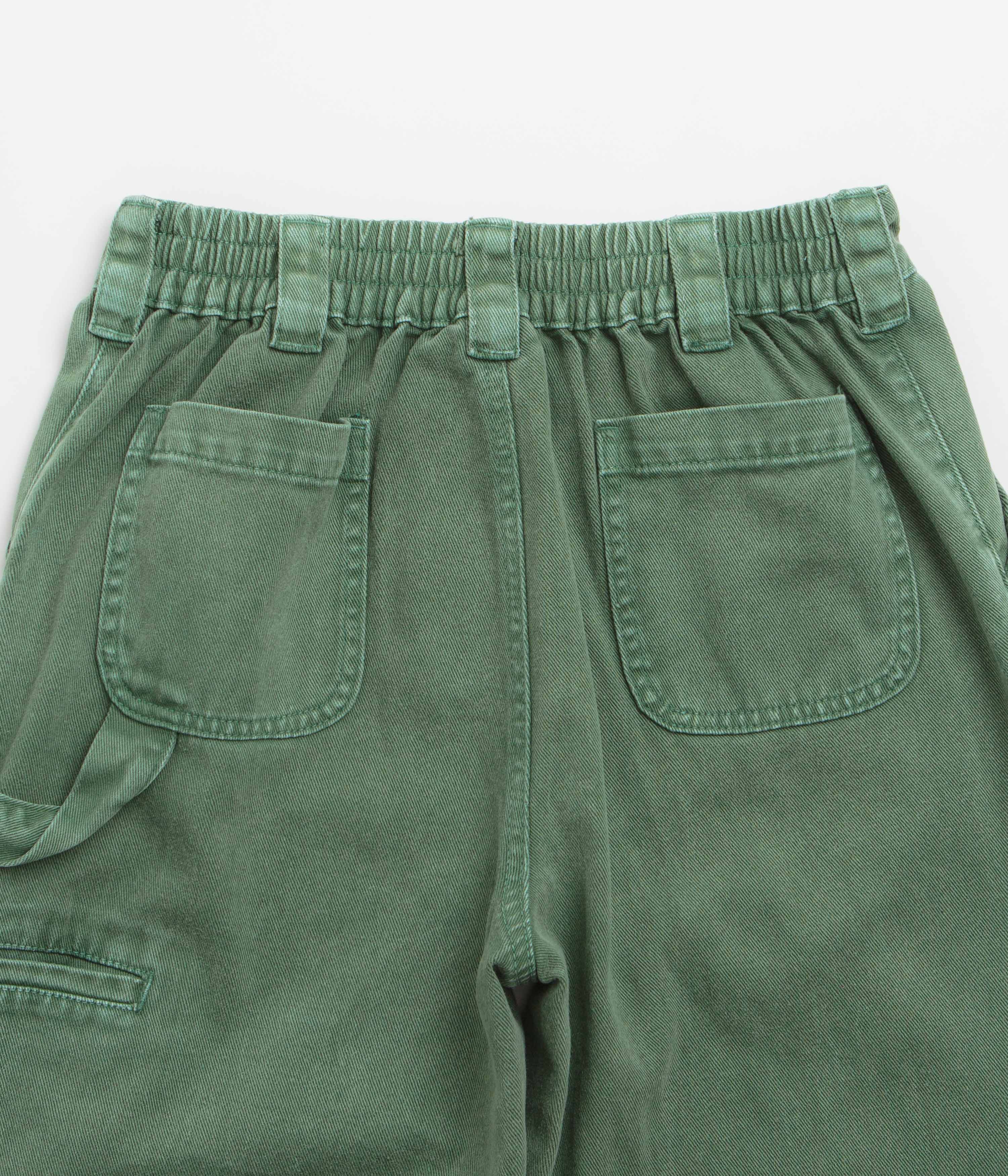 Poetic Collective Denim Sculptor Pants - Green Acid Wash / Green - Image 6