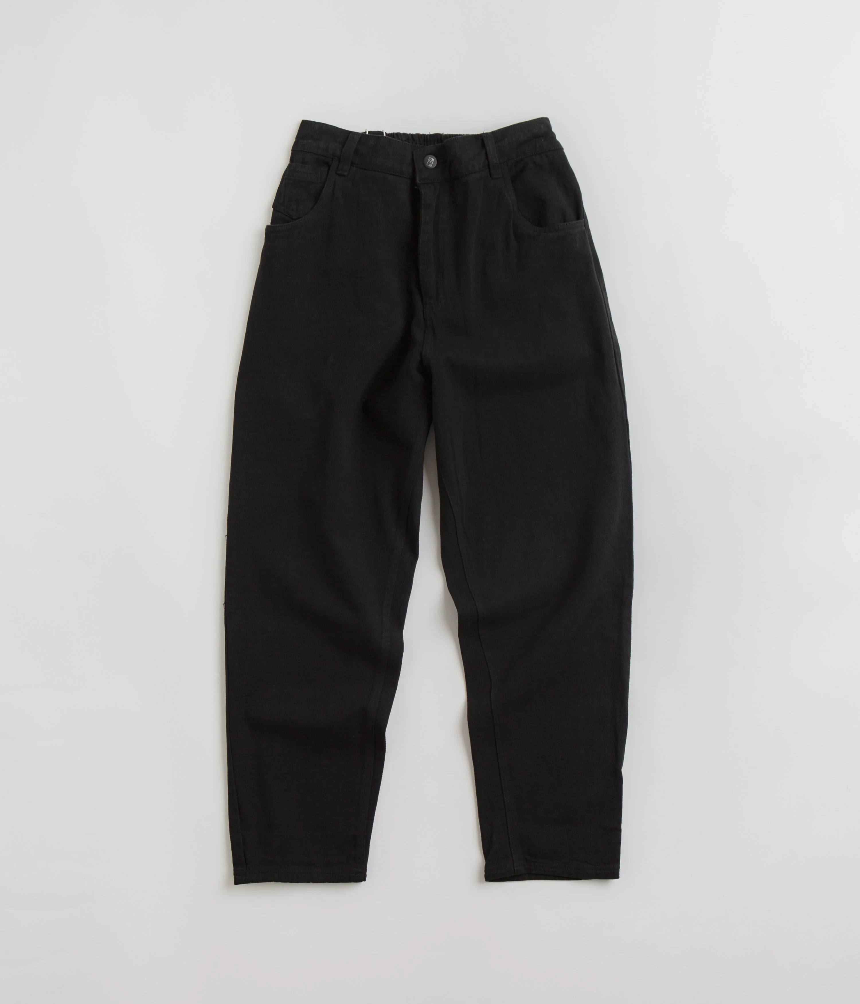 Poetic Collective Denim Tapered Pants - Black