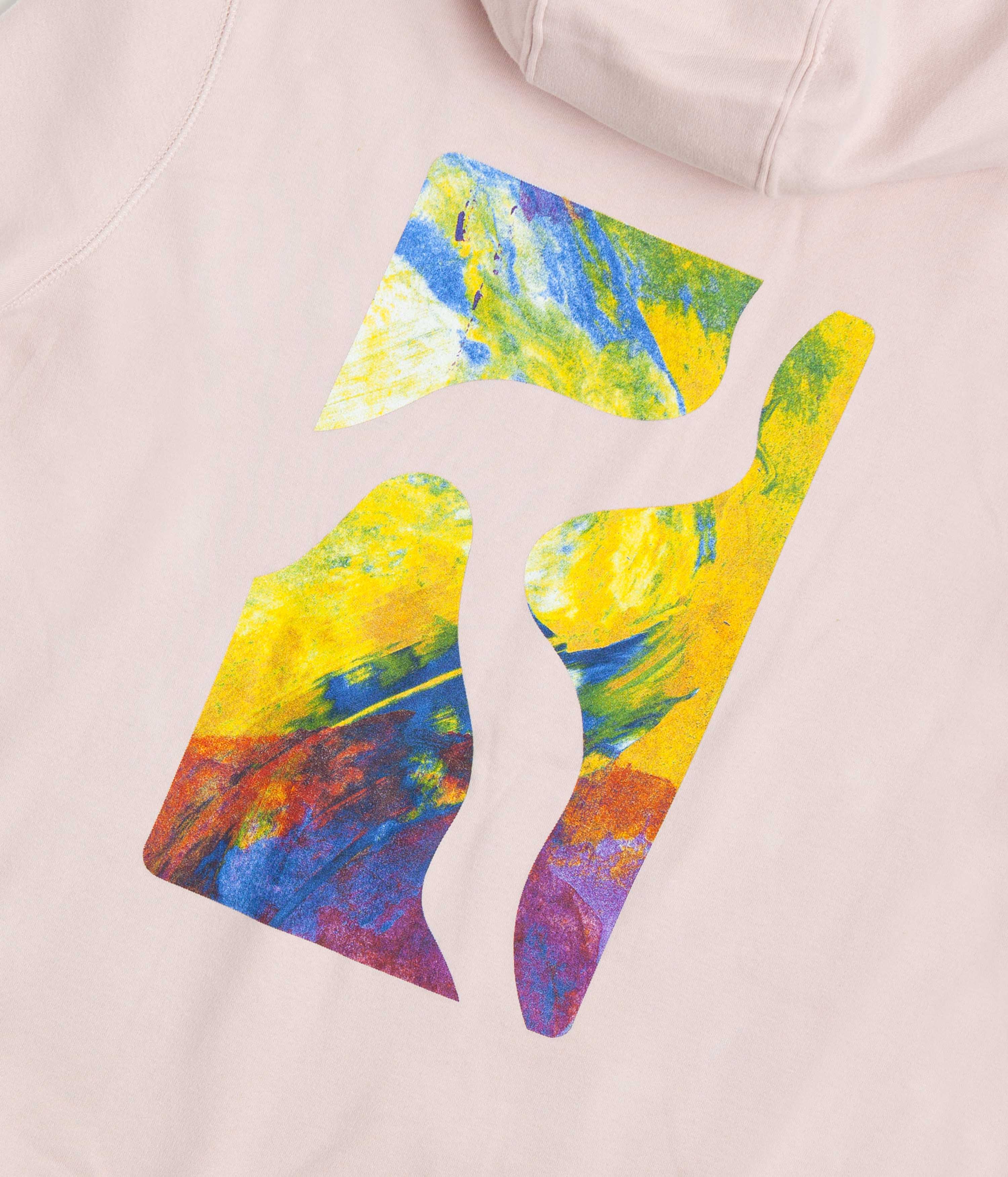 Poetic Collective Logo Cutout Hoodie - Pink - Image 4