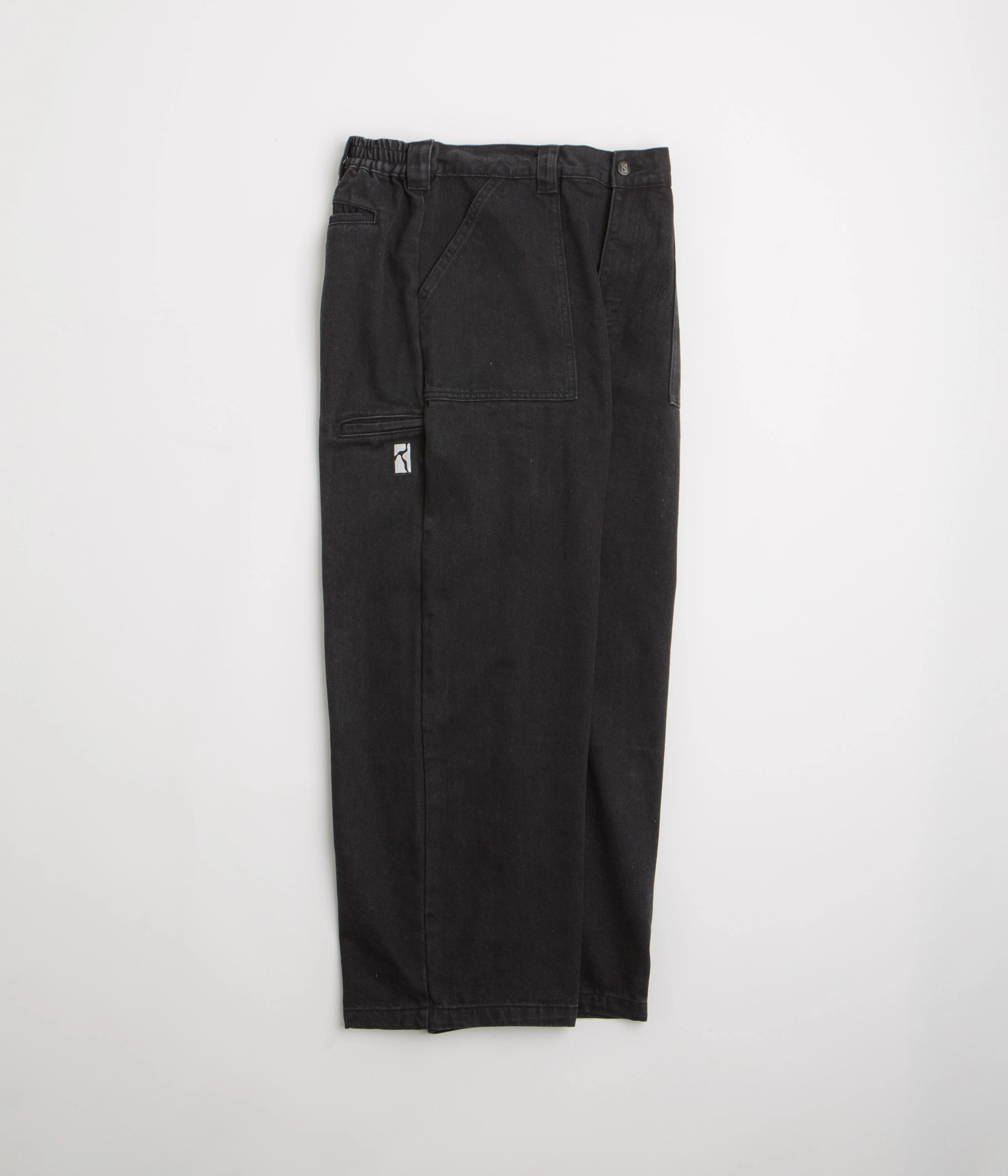 Poetic Collective Painter Pants - Black Denim - Image 2