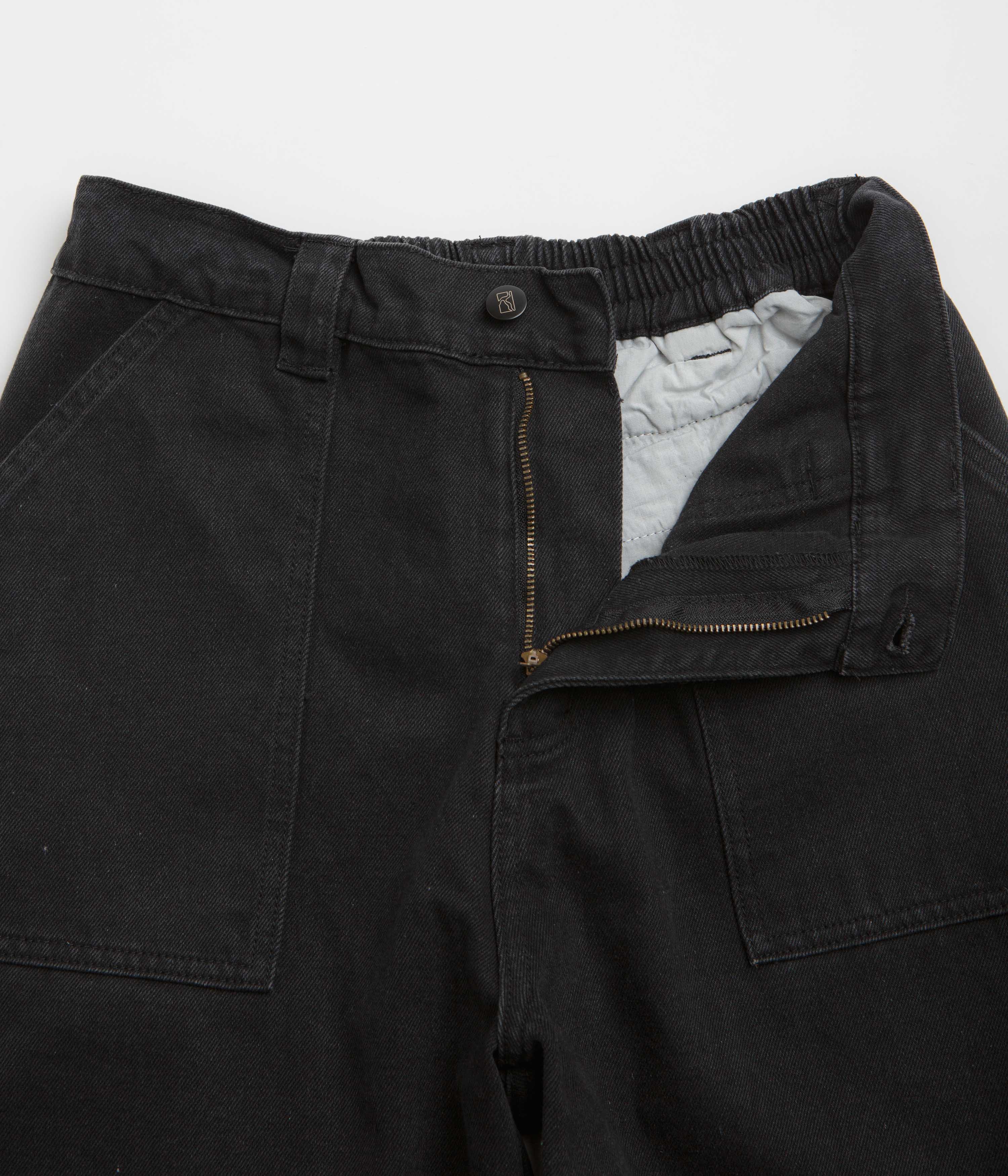 Poetic Collective Painter Pants - Black Denim - Image 6