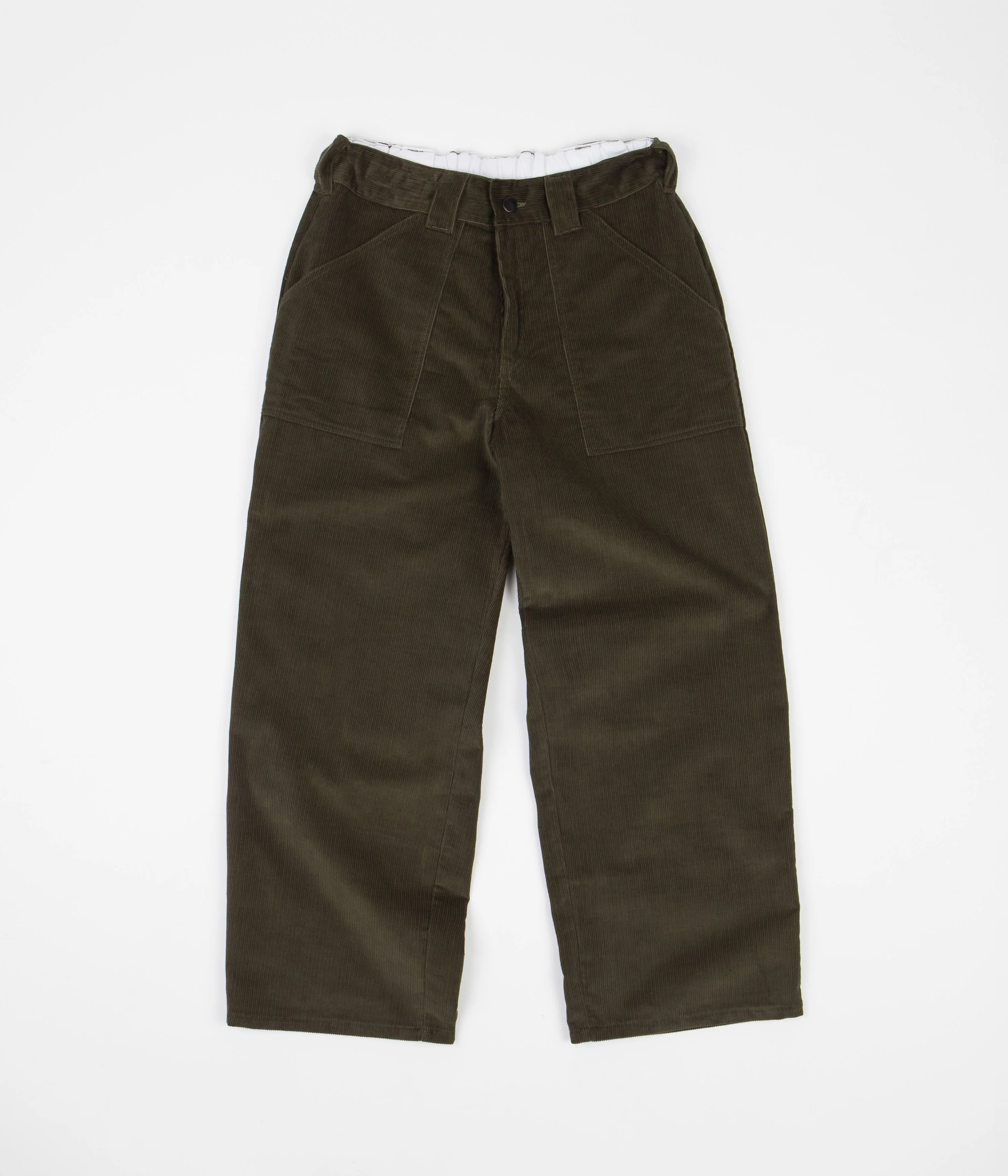 Poetic Collective Painter Pants - Olive Corduroy - Image 2