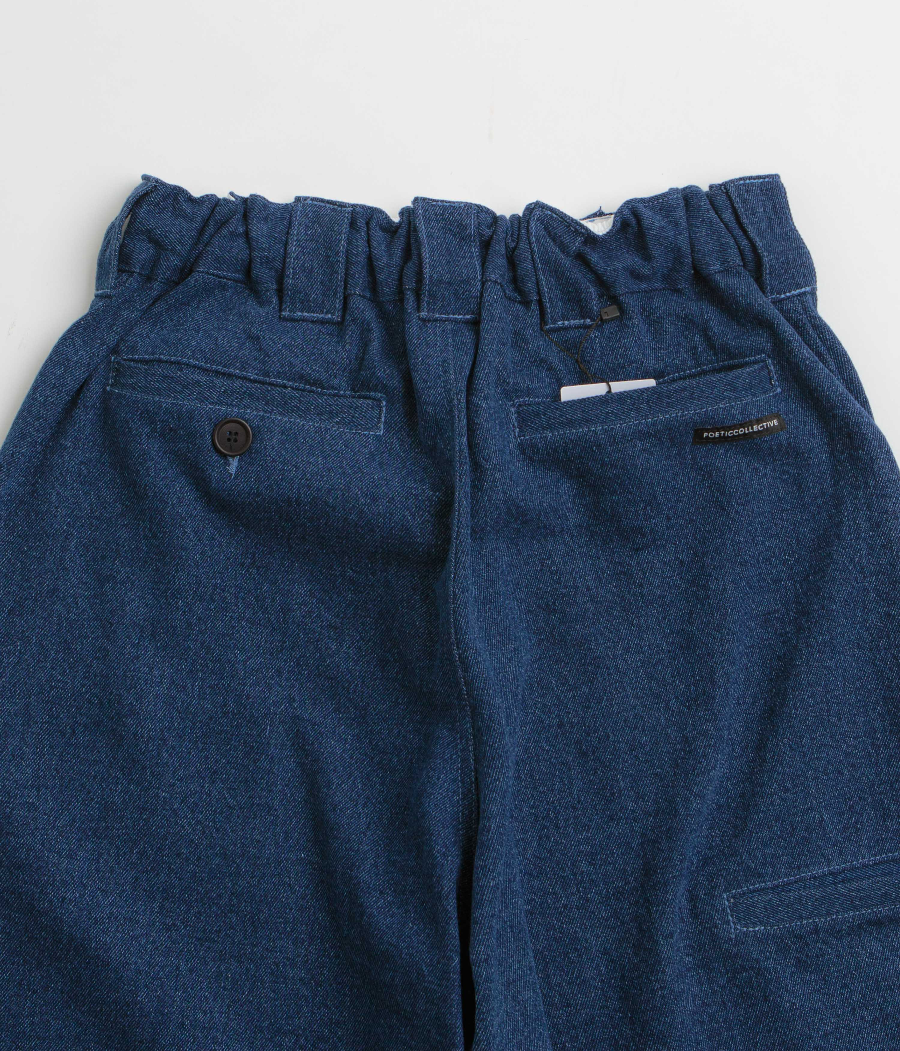 Poetic Collective Painter Shorts - Classic Wash - Image 6