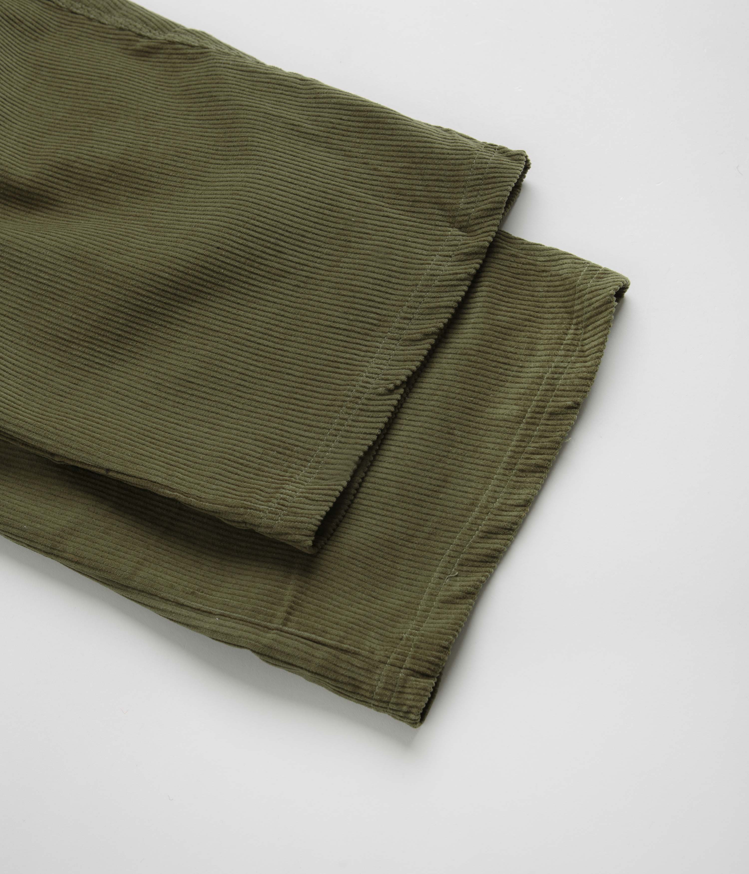 Poetic Collective Poet Corduroy Cargo Pants - Olive Green - Image 9
