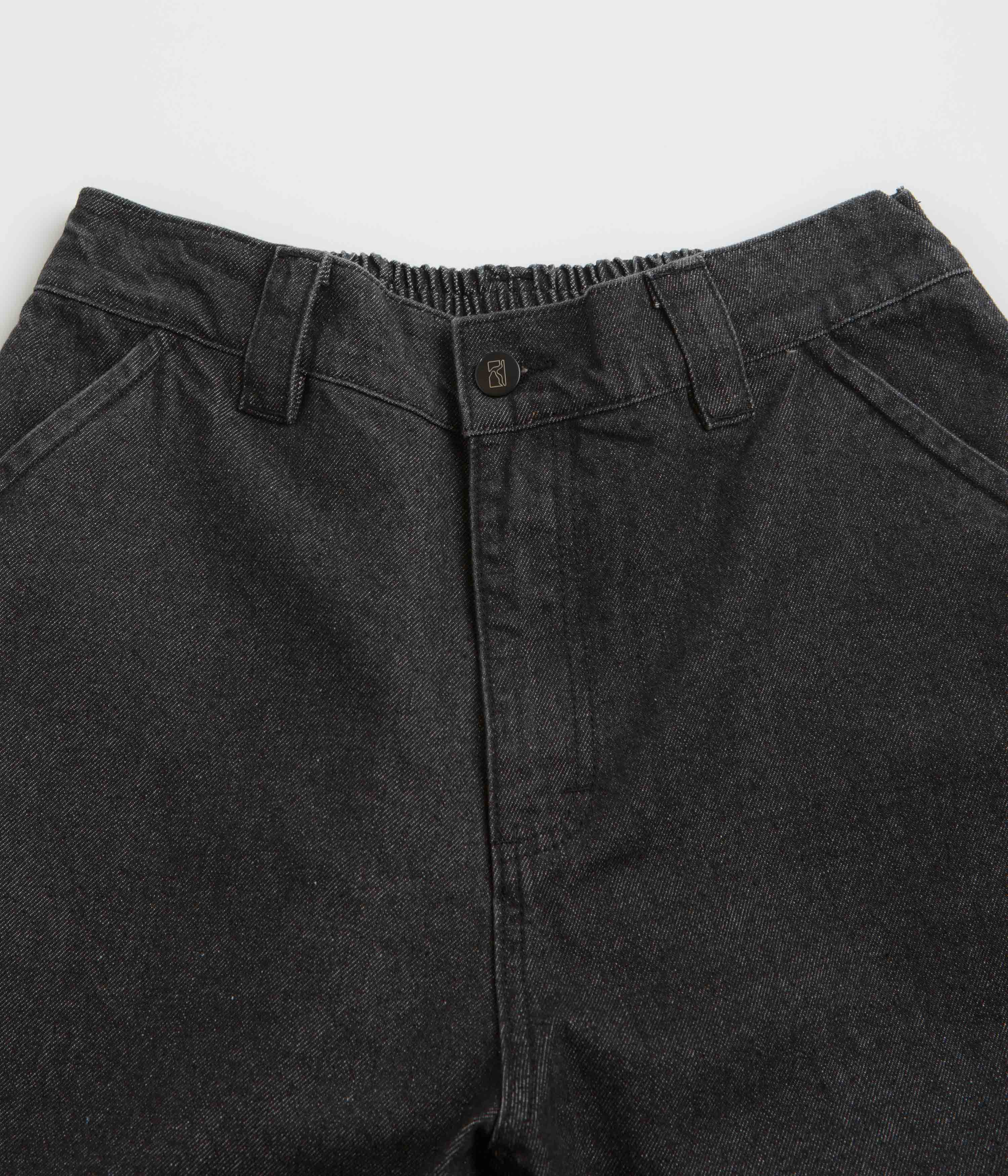 Poetic Collective Poet Denim Pants - Black - Image 4