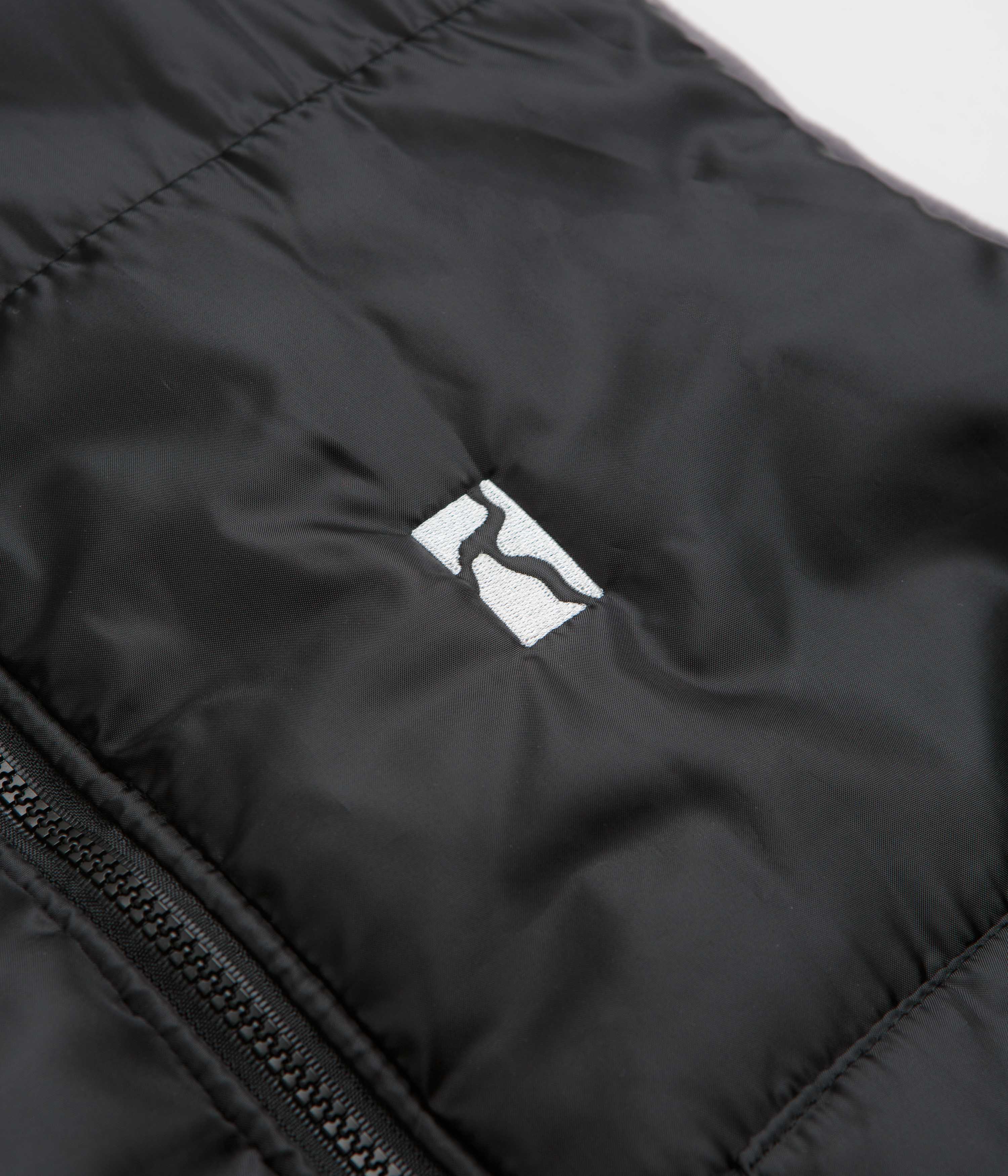 Poetic Collective Puffer Vest - Black - Image 3