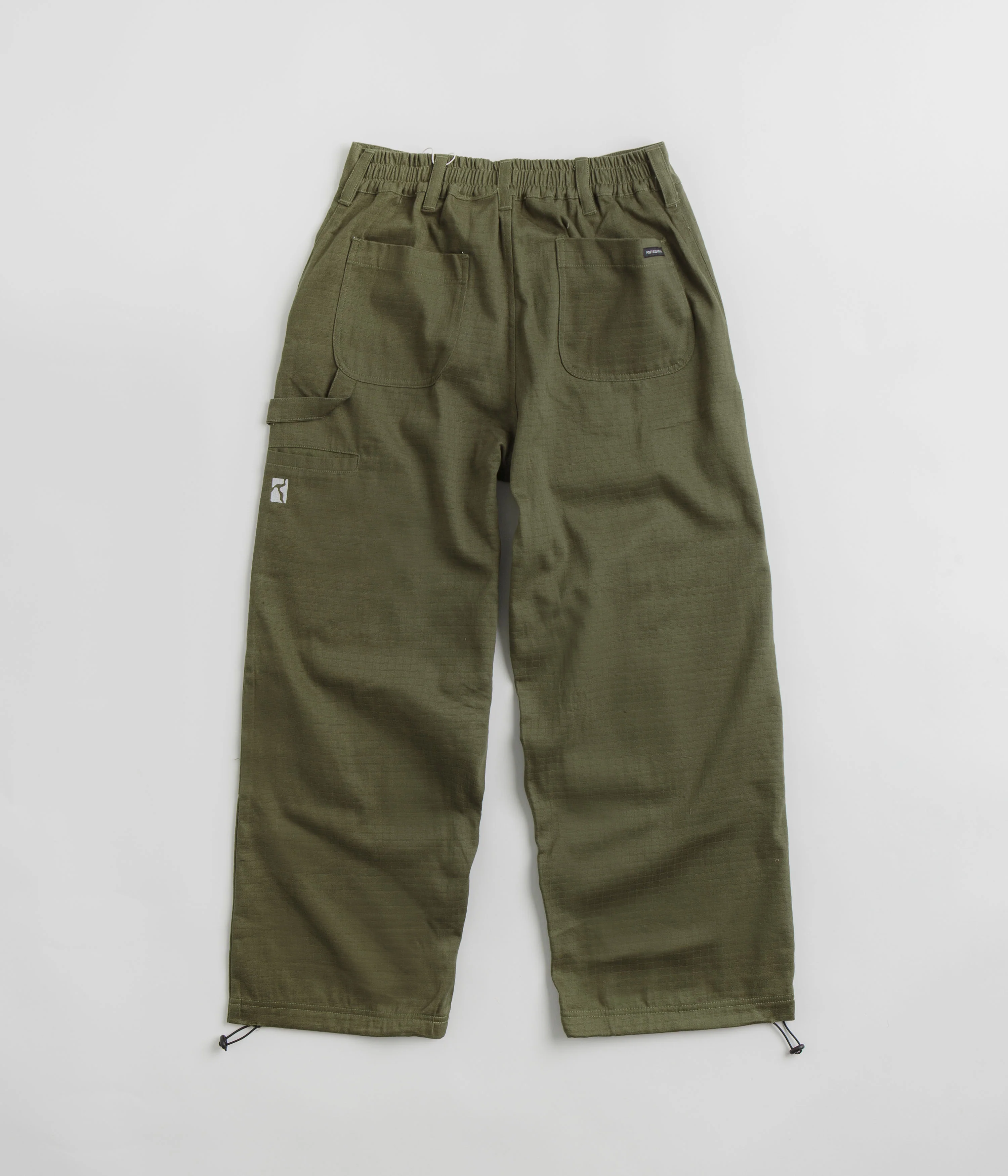 Poetic Collective Sculptor OTD Pants - Olive Green - Image 3