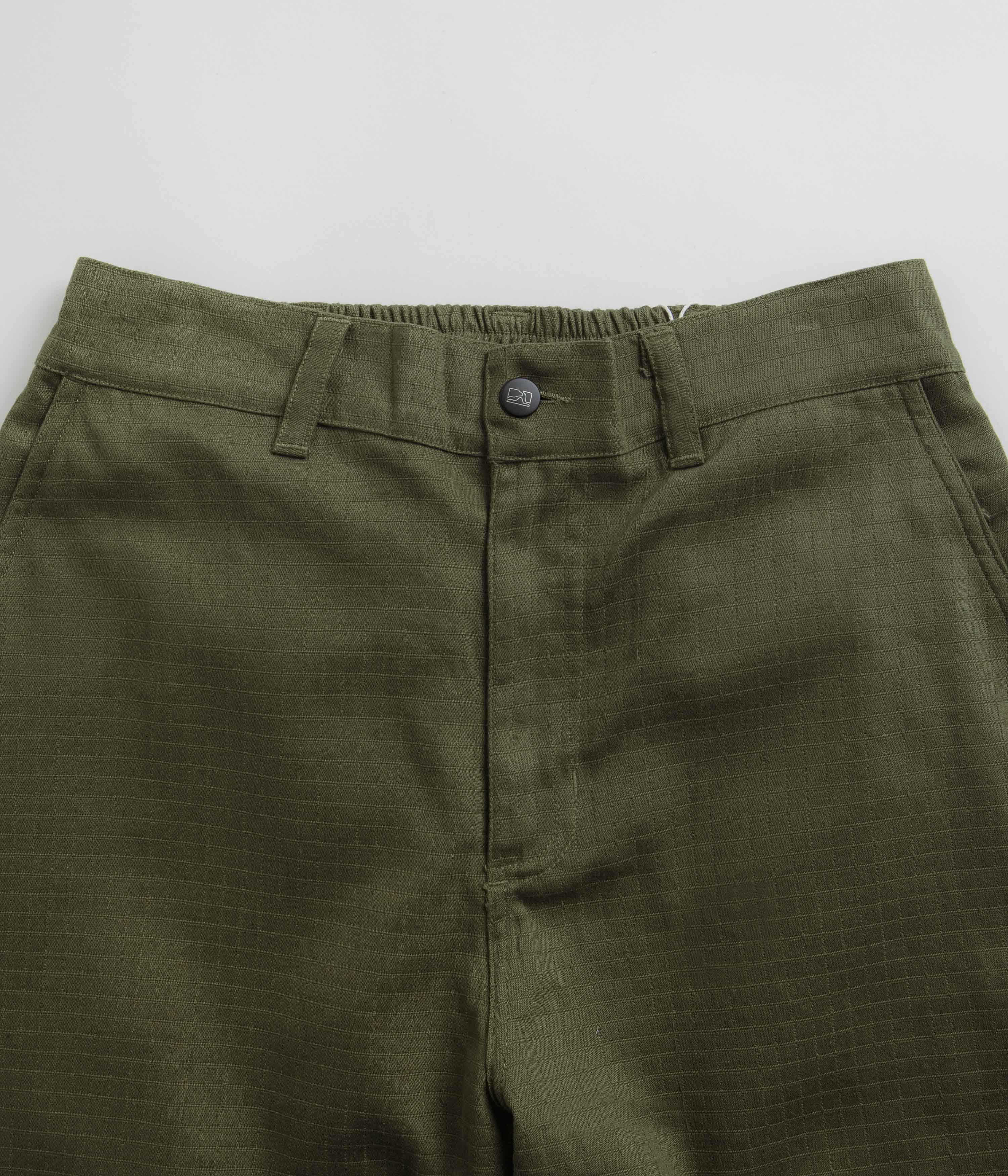 Poetic Collective Sculptor OTD Pants - Olive Green - Image 4