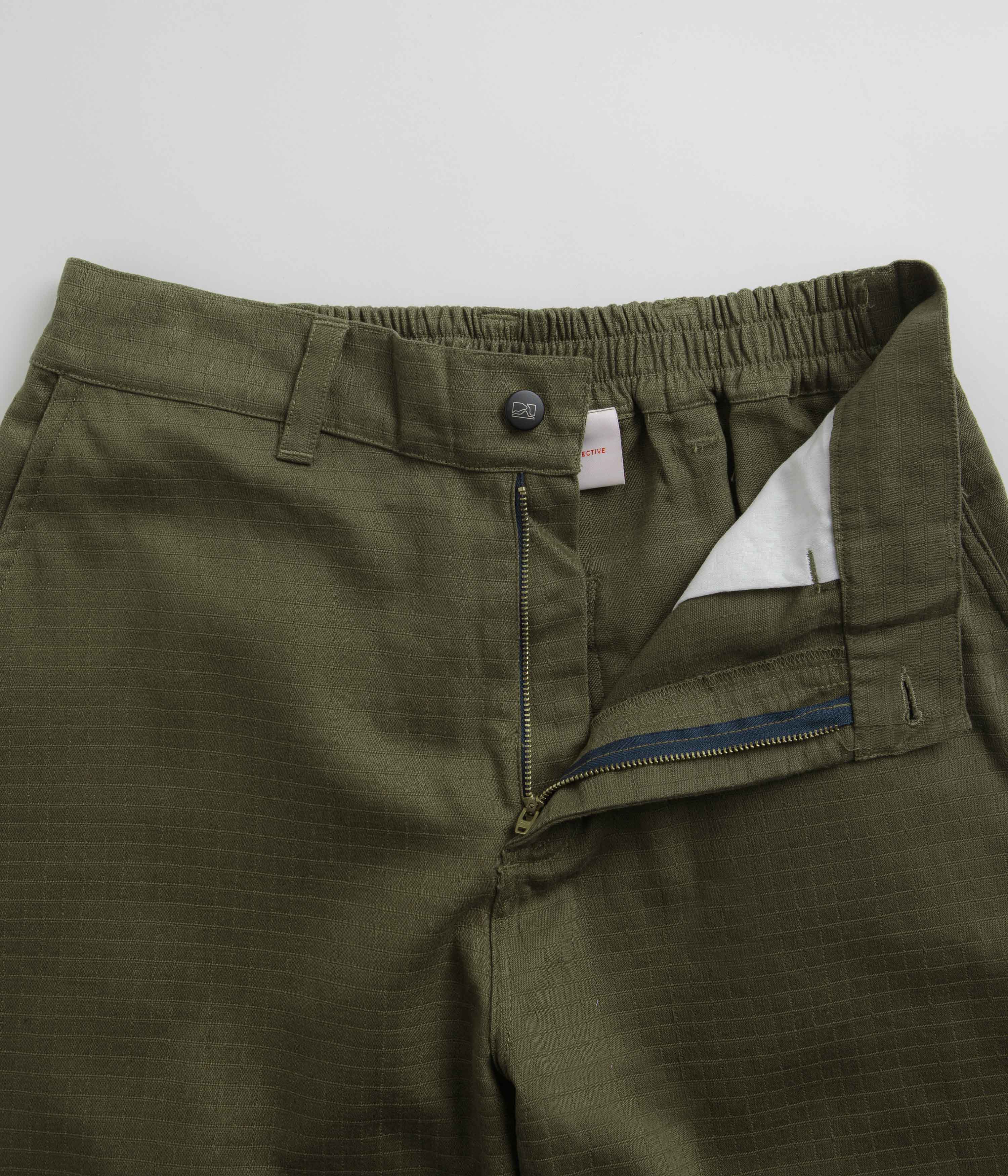 Poetic Collective Sculptor OTD Pants - Olive Green - Image 5