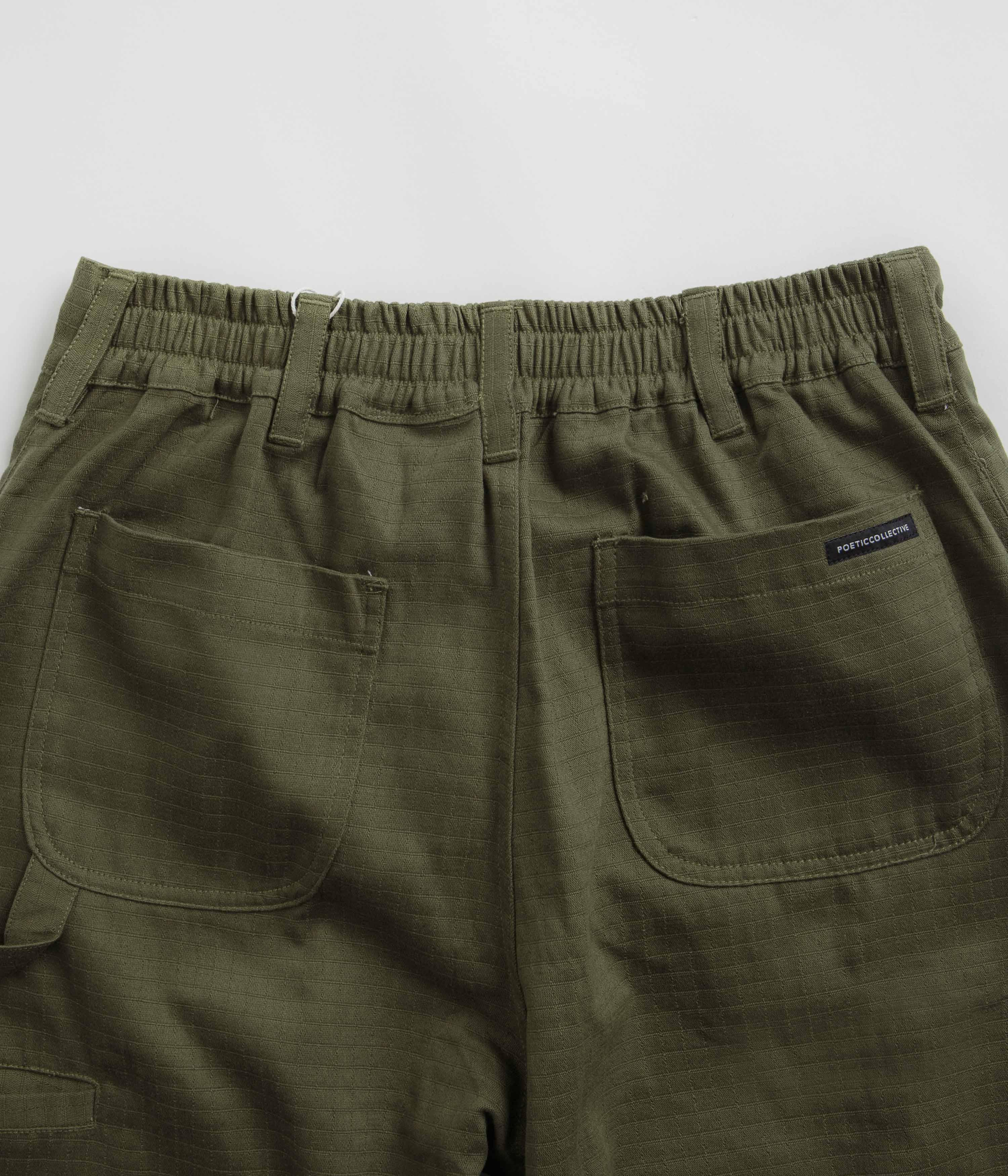 Poetic Collective Sculptor OTD Pants - Olive Green - Image 6