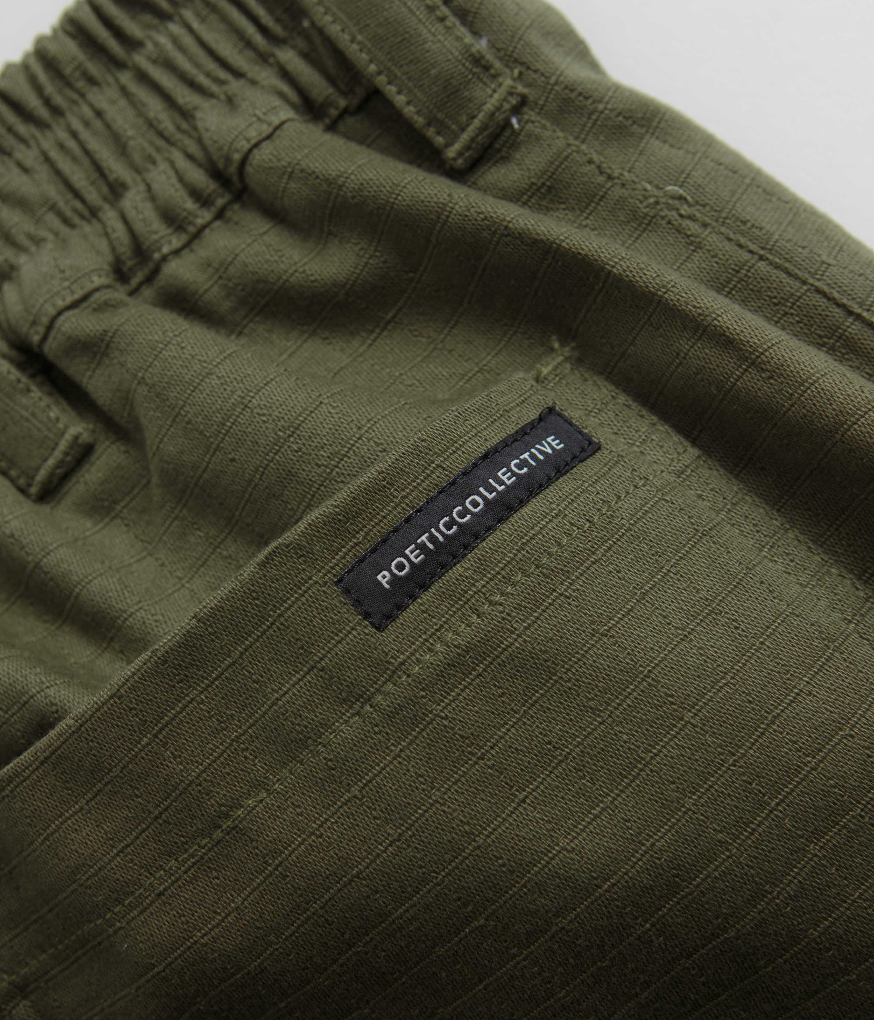 Poetic Collective Sculptor OTD Pants - Olive Green - Image 7