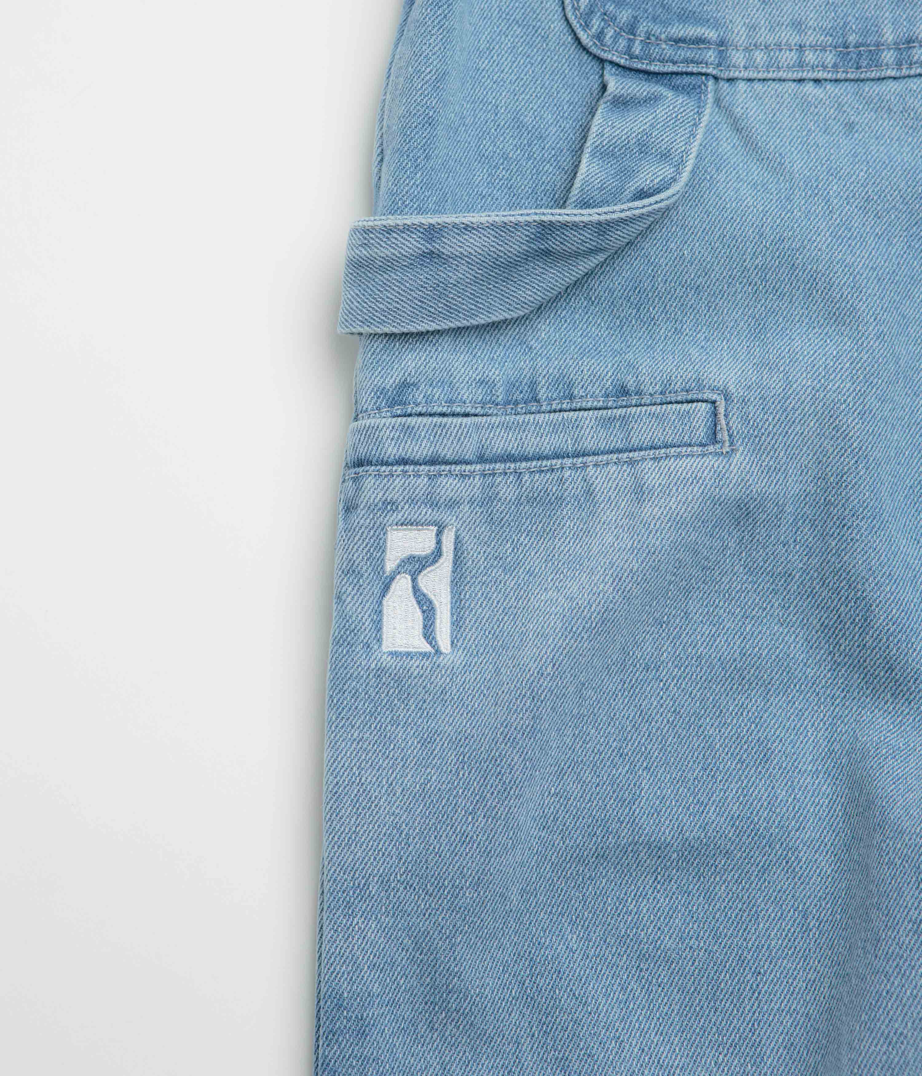 Poetic Collective Sculptor Pants - Light Denim - Image 4