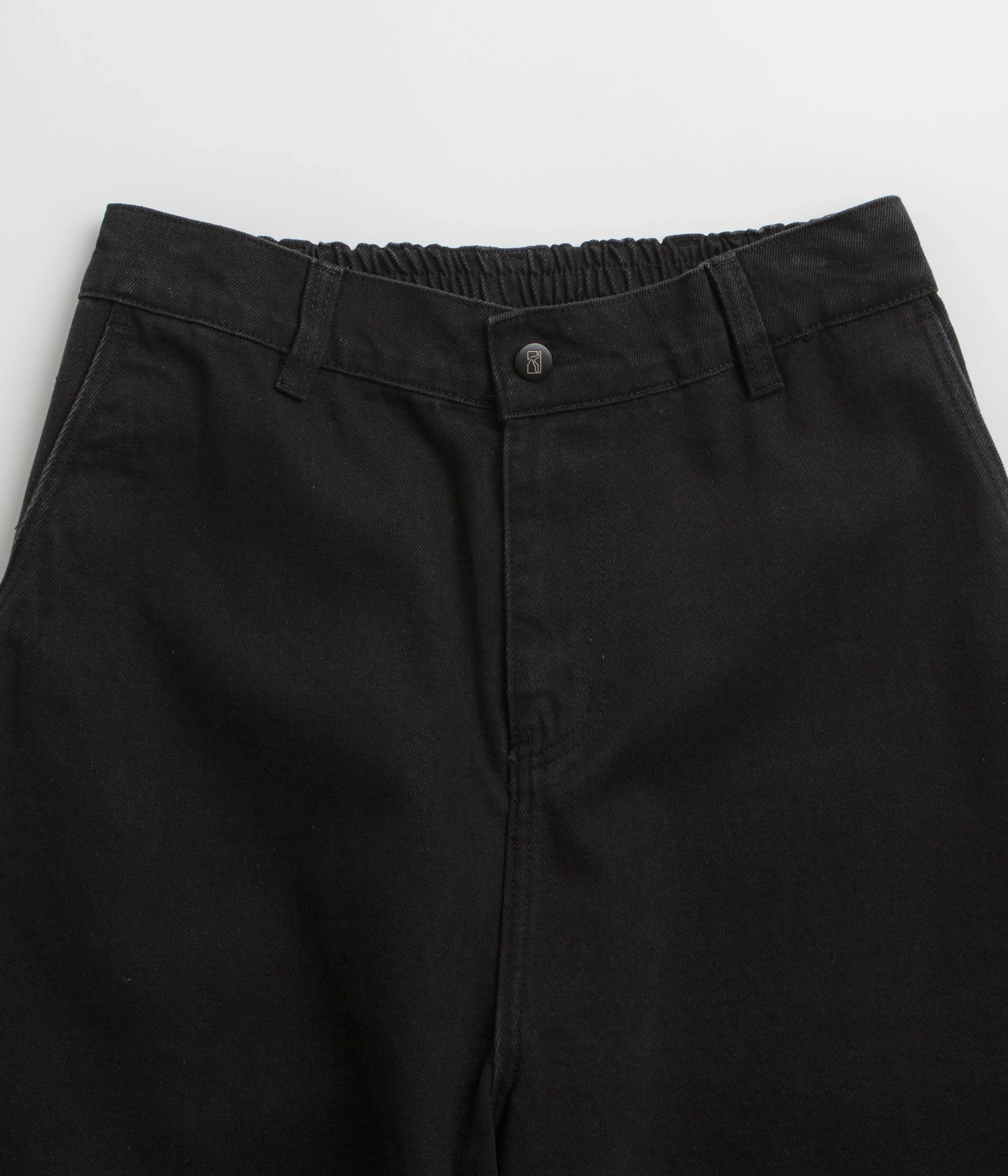 Poetic Collective Sculptor Shorts - Black Denim - Image 4