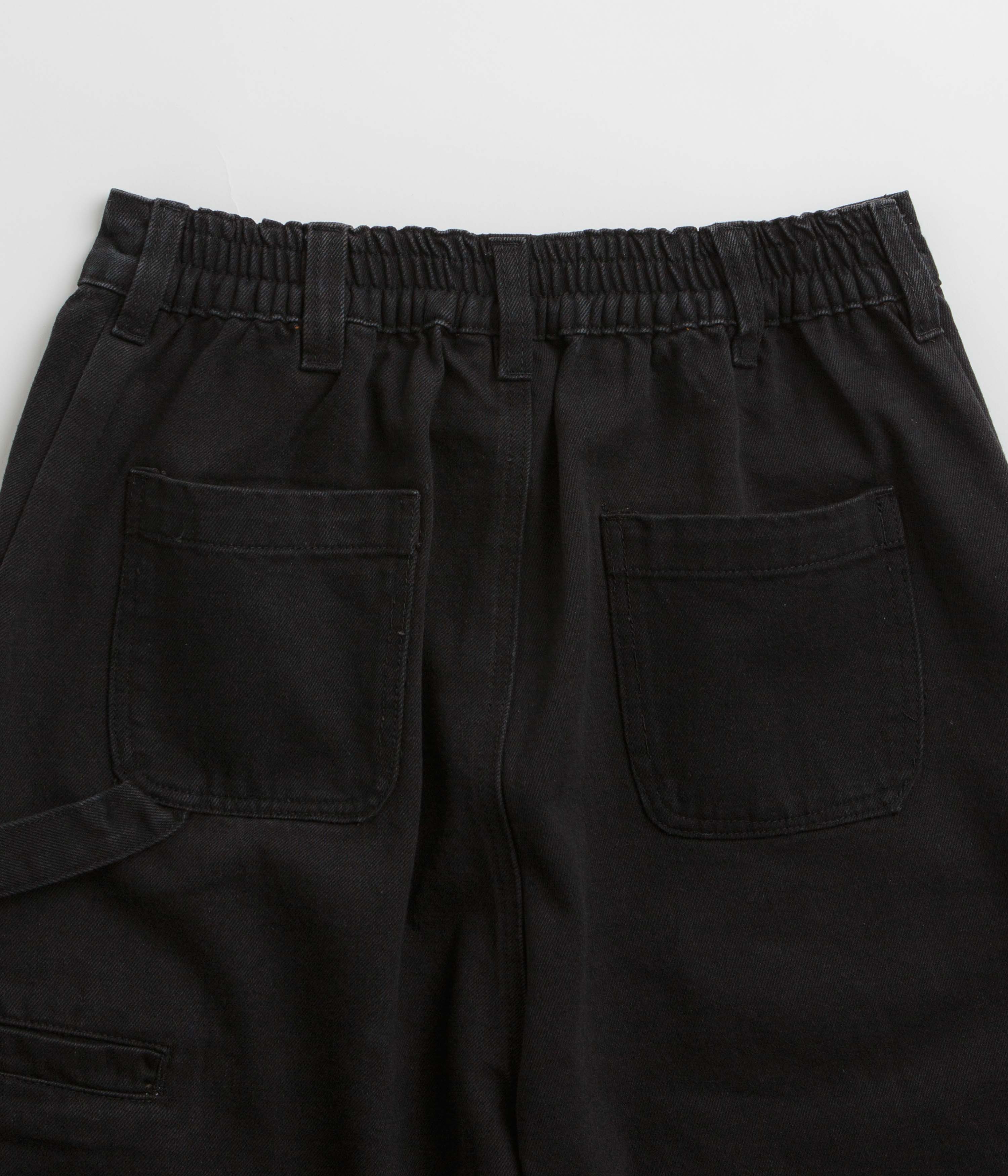 Poetic Collective Sculptor Shorts - Black Denim - Image 6