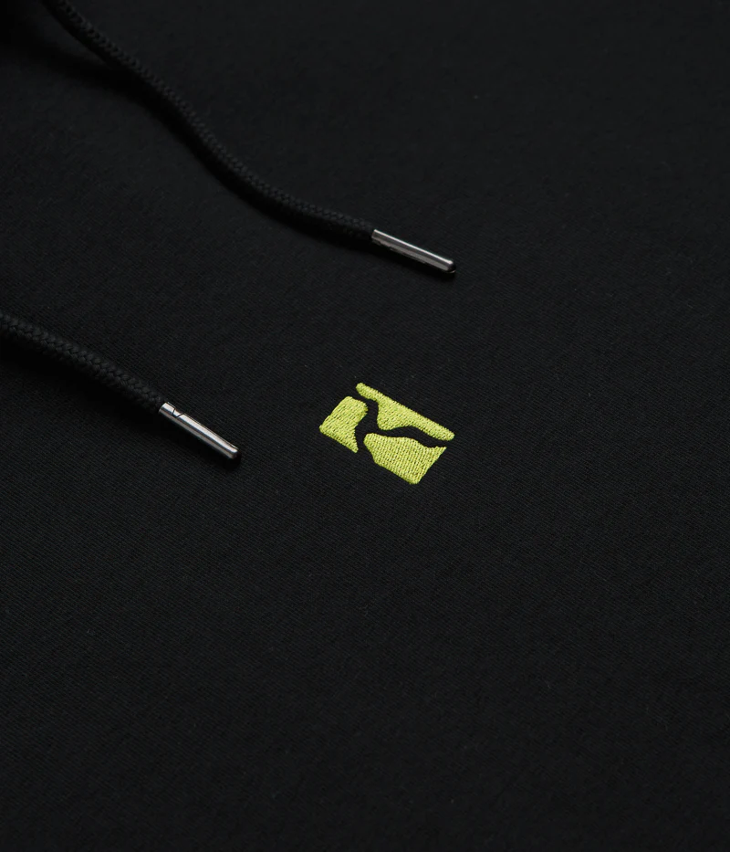 Poetic Collective Space Hoodie - Black - Image 4