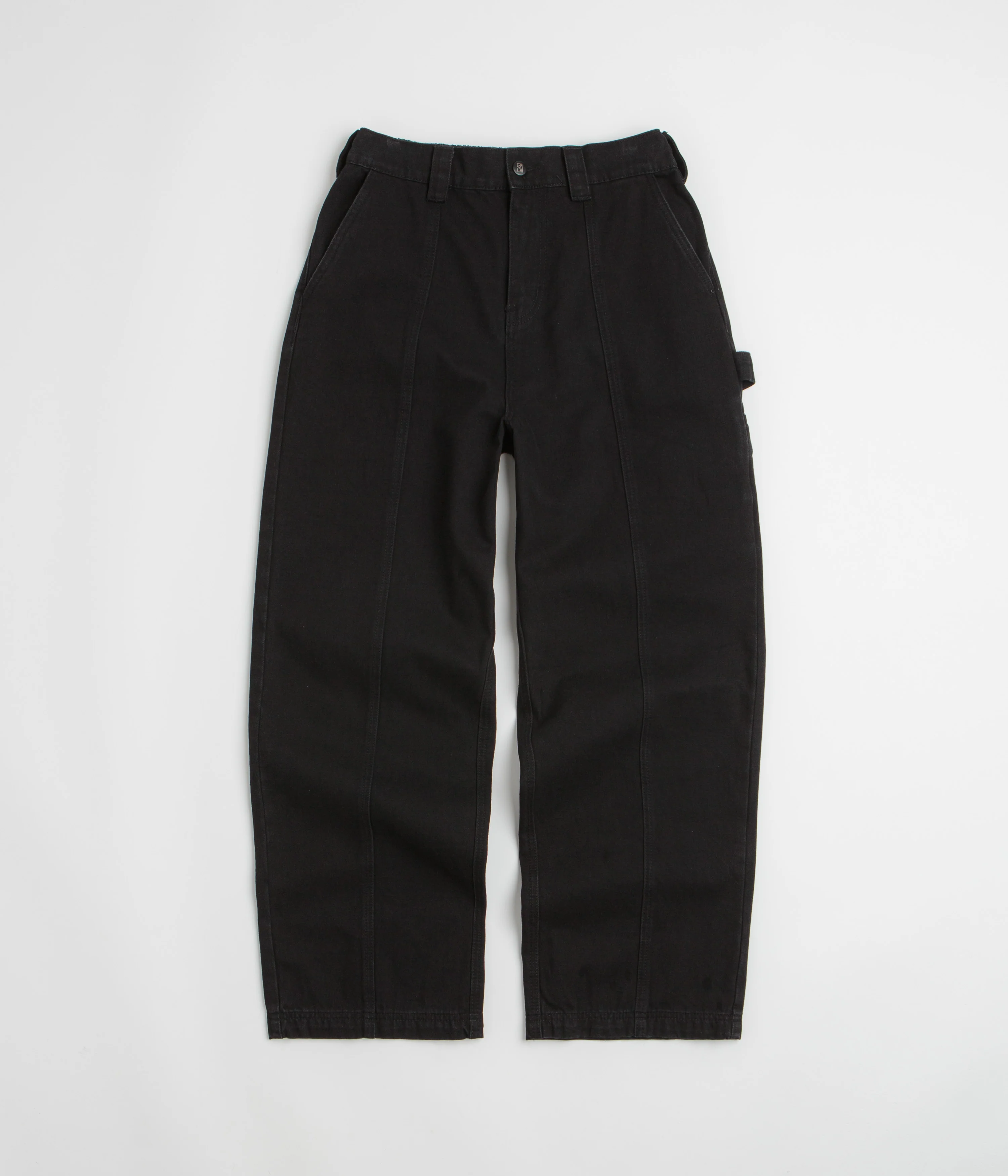 Poetic Collective Split Pants - Black Denim Wash