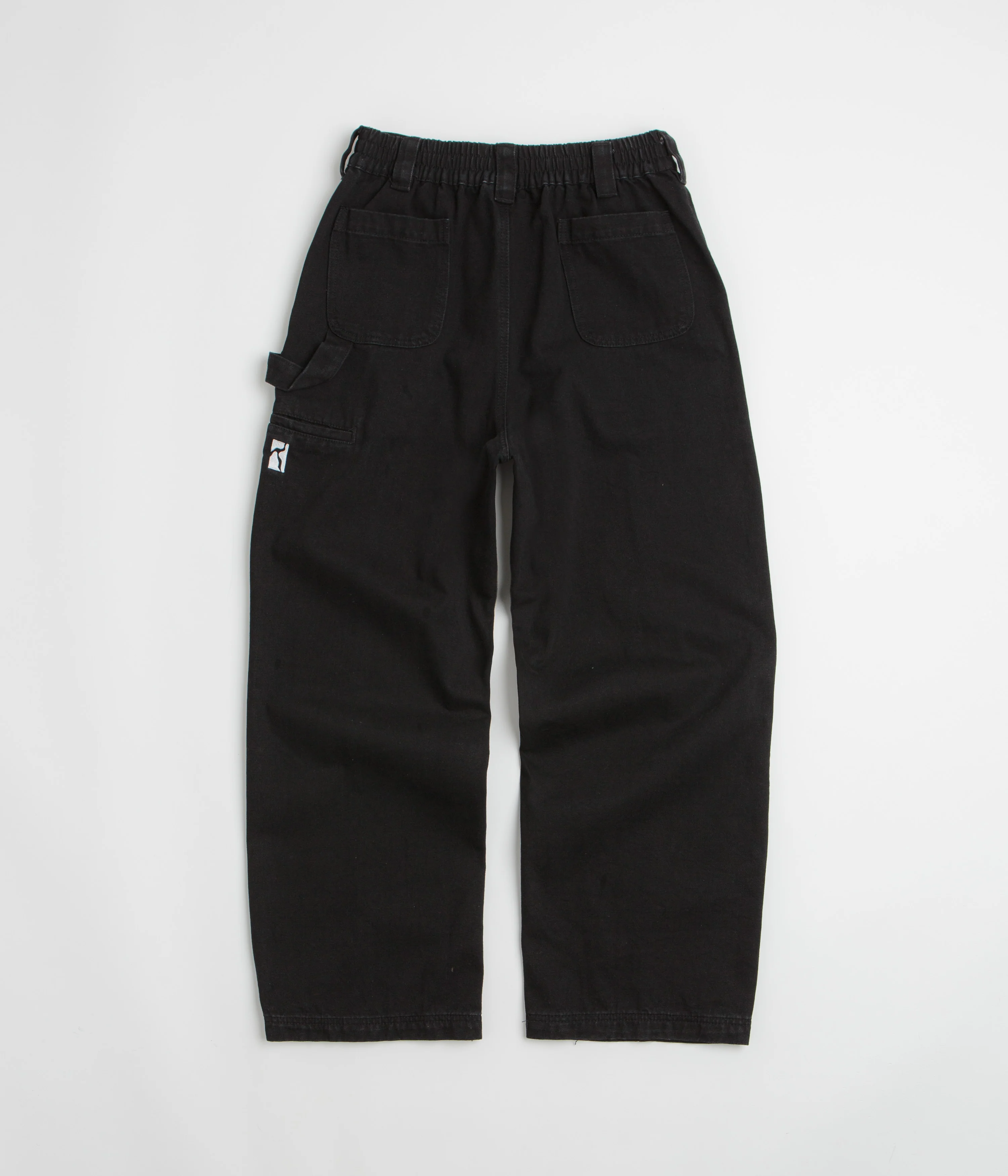 Poetic Collective Split Pants - Black Denim Wash - Image 3