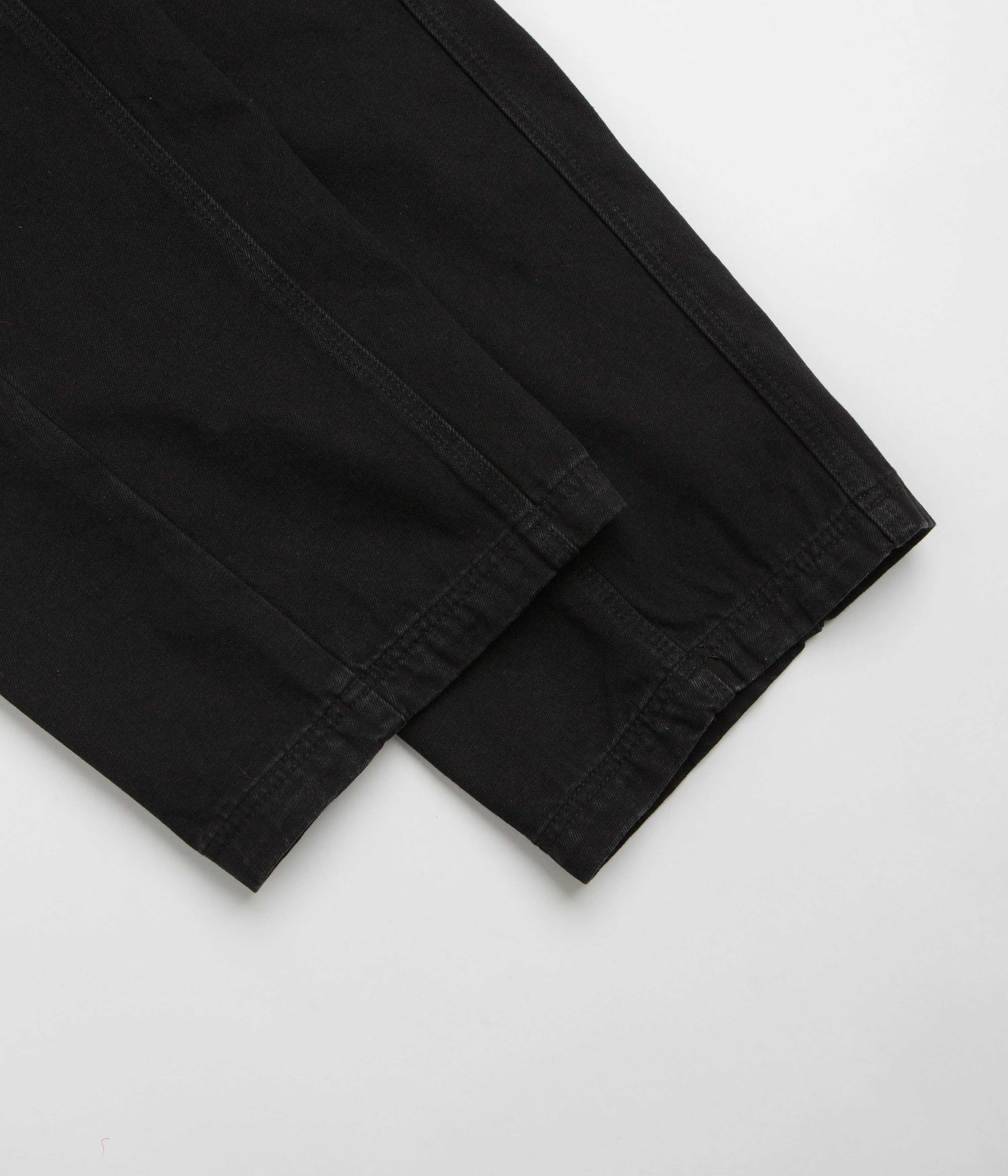 Poetic Collective Split Pants - Black Denim Wash - Image 8