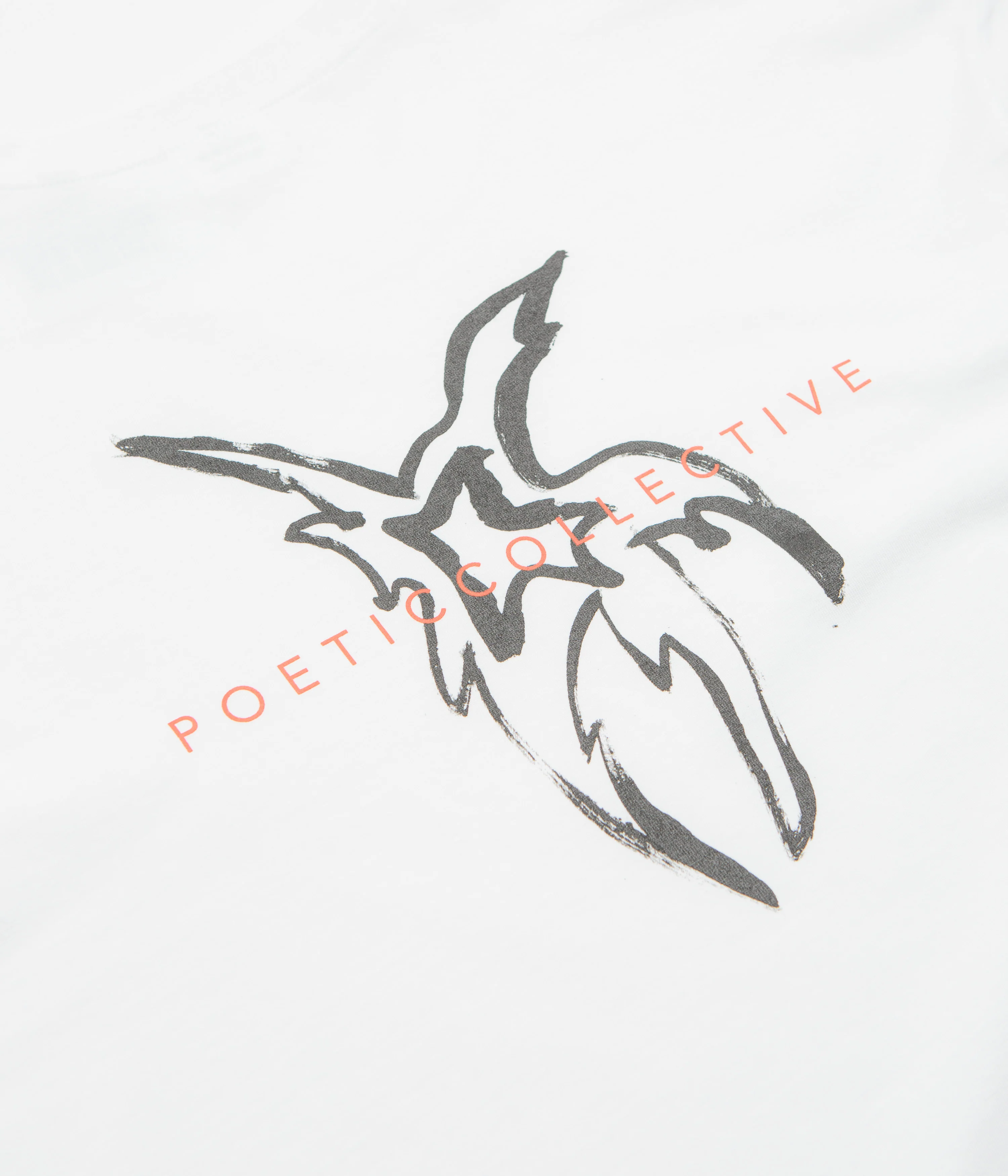 Poetic Collective Star T-Shirt - White - Image 4