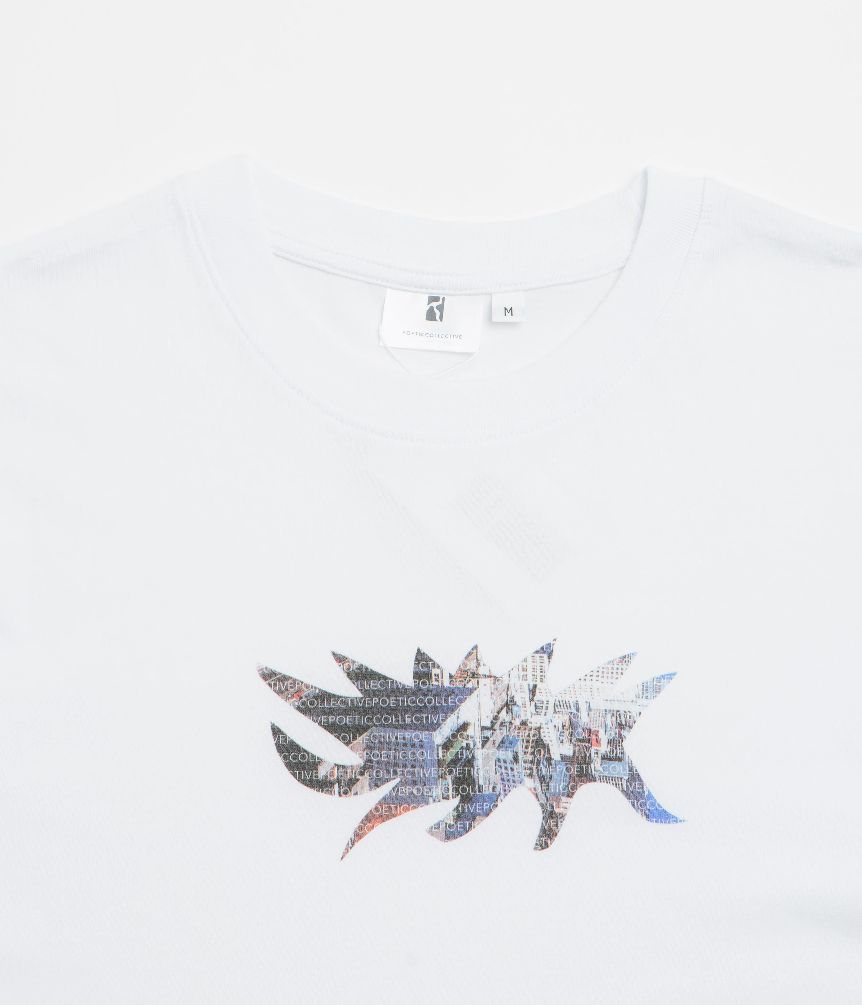 Poetic Collective Town T-Shirt - White - Image 2