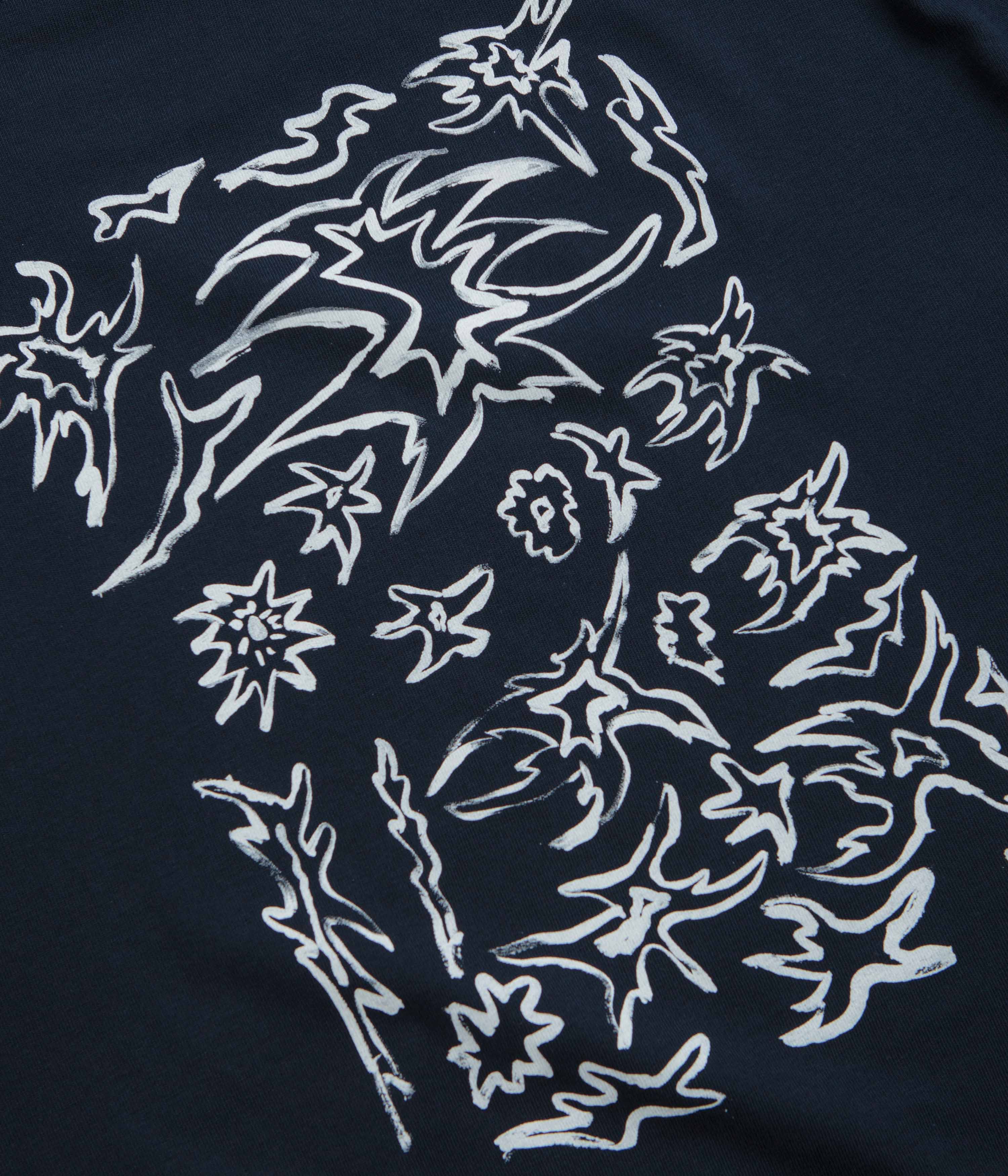 Poetic Collective Tribal T-Shirt - Navy - Image 5