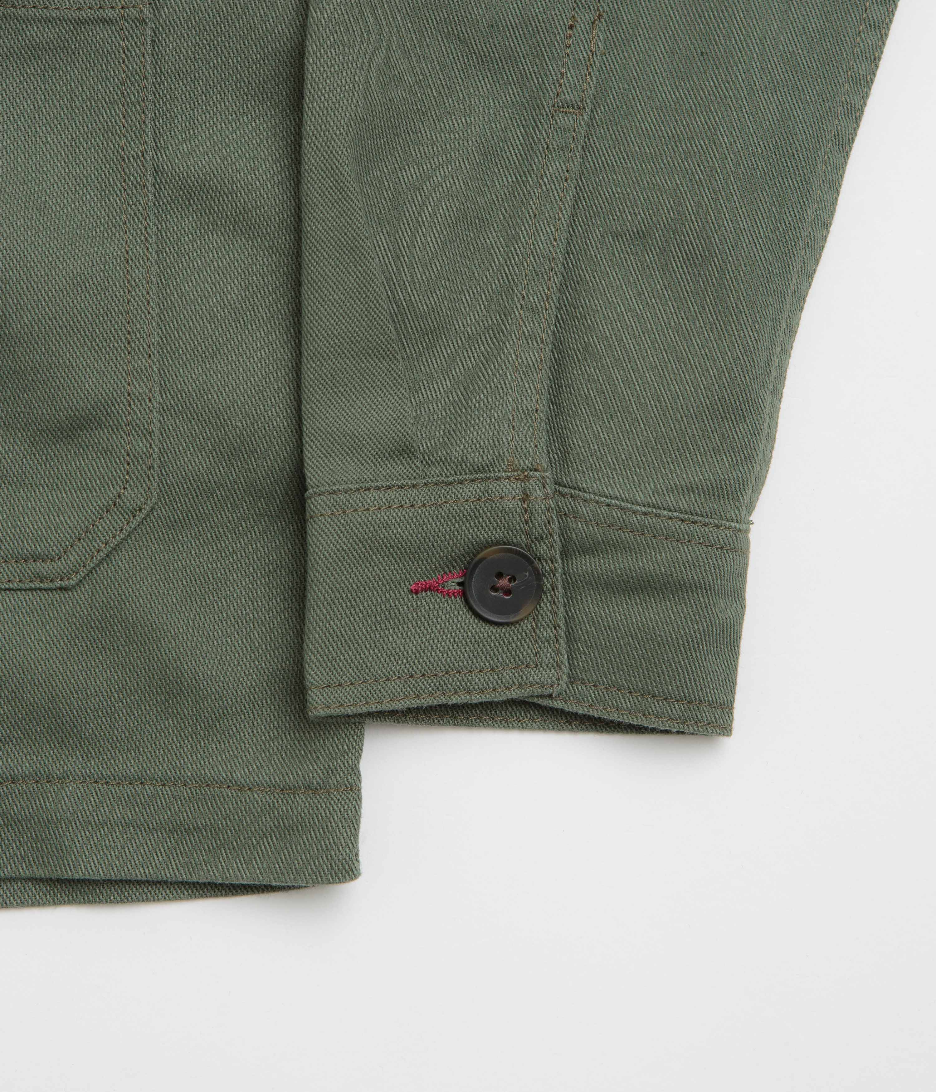 Poetic Collective Worker Jacket - Green - Image 7
