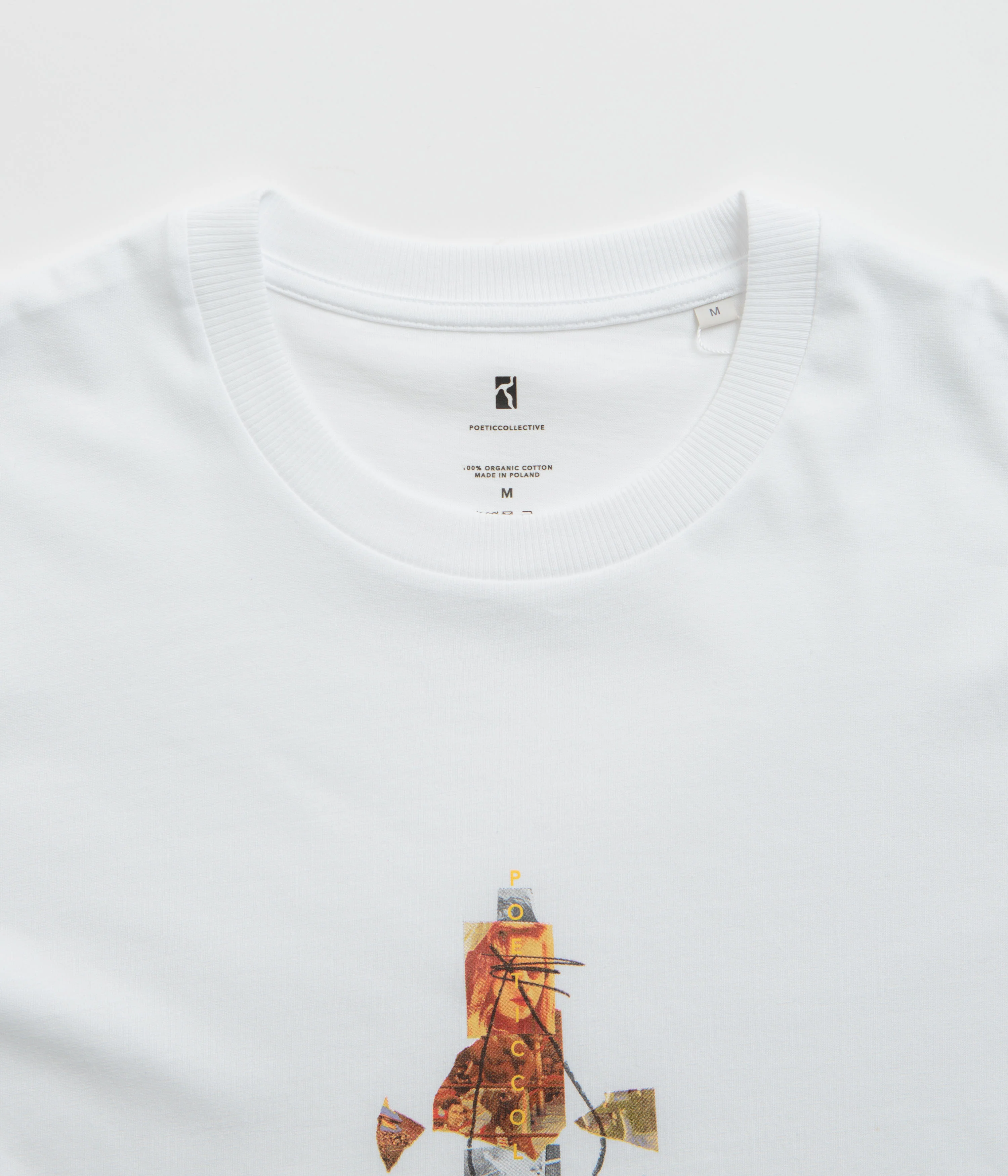 Poetic Collective World T-Shirt - White - Image 3