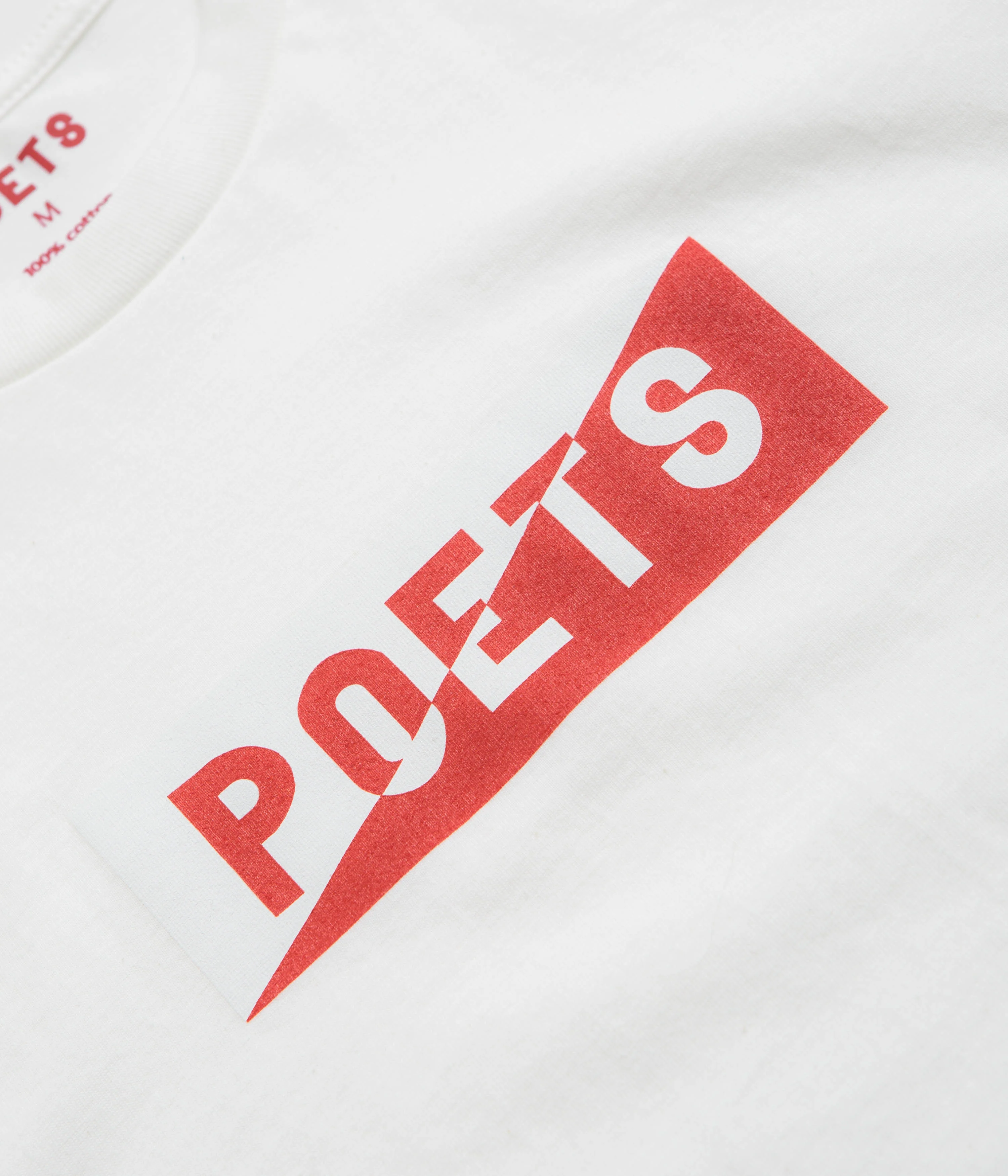 Poets Cinzano T-Shirt - White - Image 2