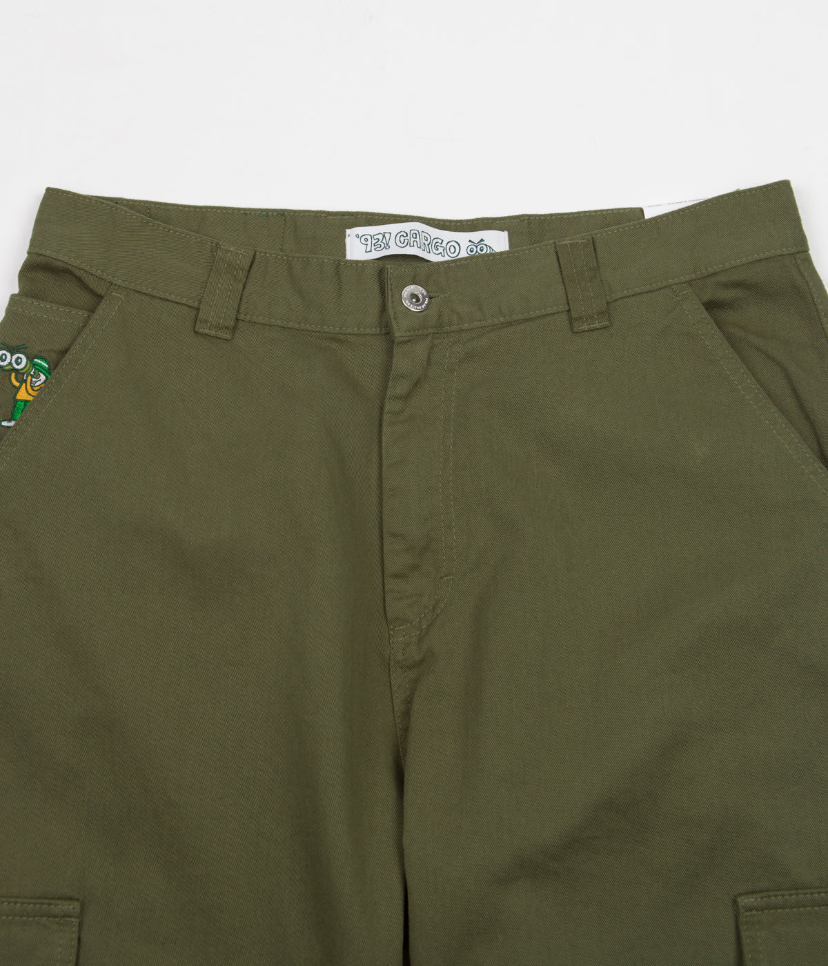Polar 93 Cargo Pants - Khaki Green - Image 5
