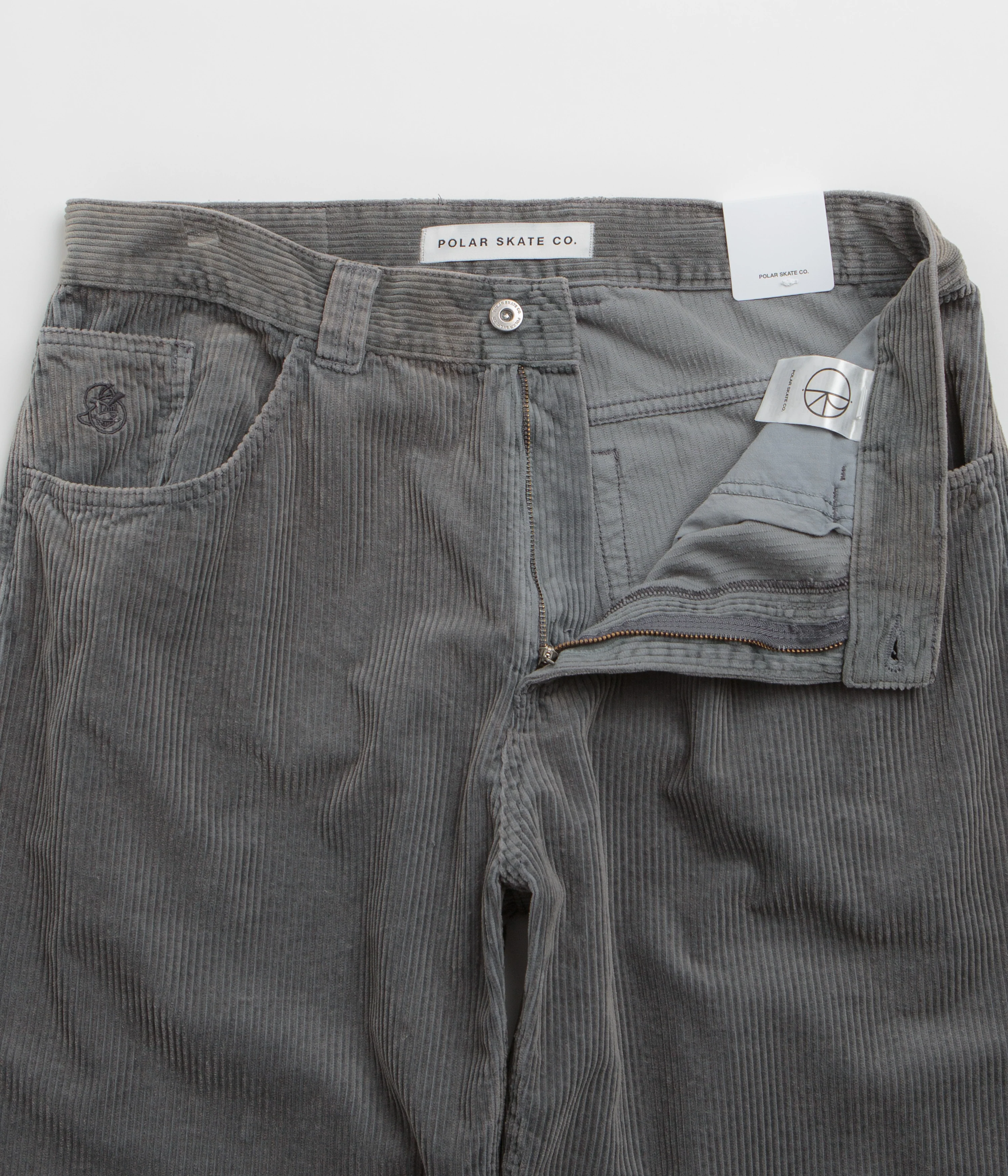 Polar 93 Cord Pants - Blueish Grey - Image 5