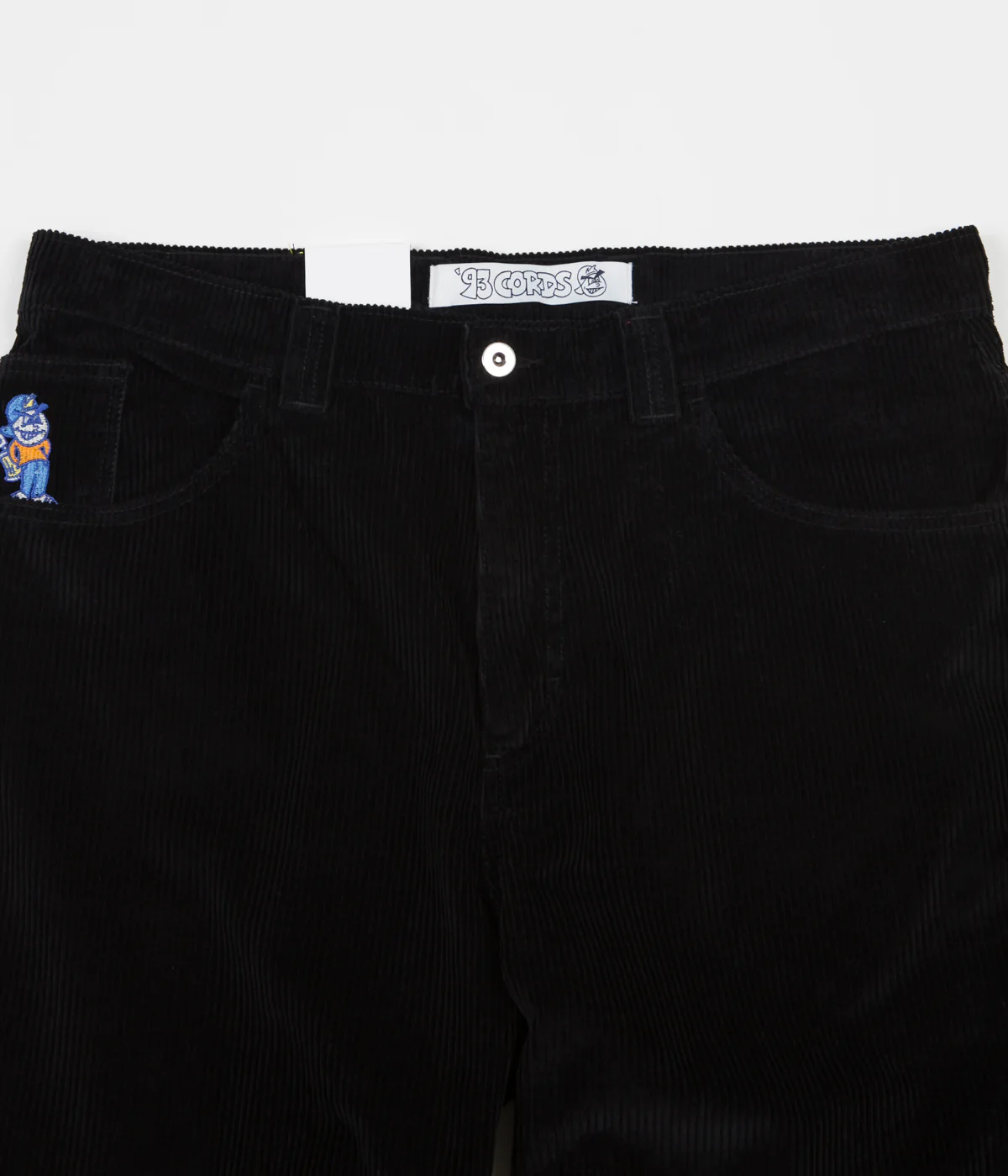 Polar 93 Cord Trousers - Black - Image 4