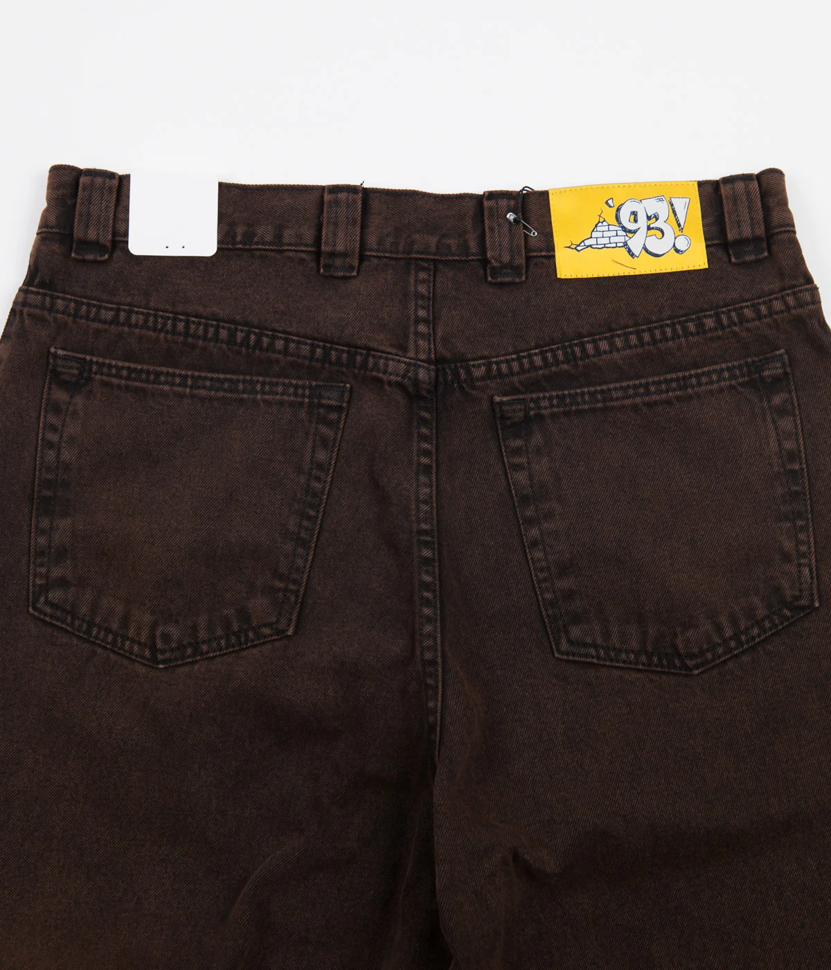 Polar 93 Denim Jeans - Brown Black - Image 5