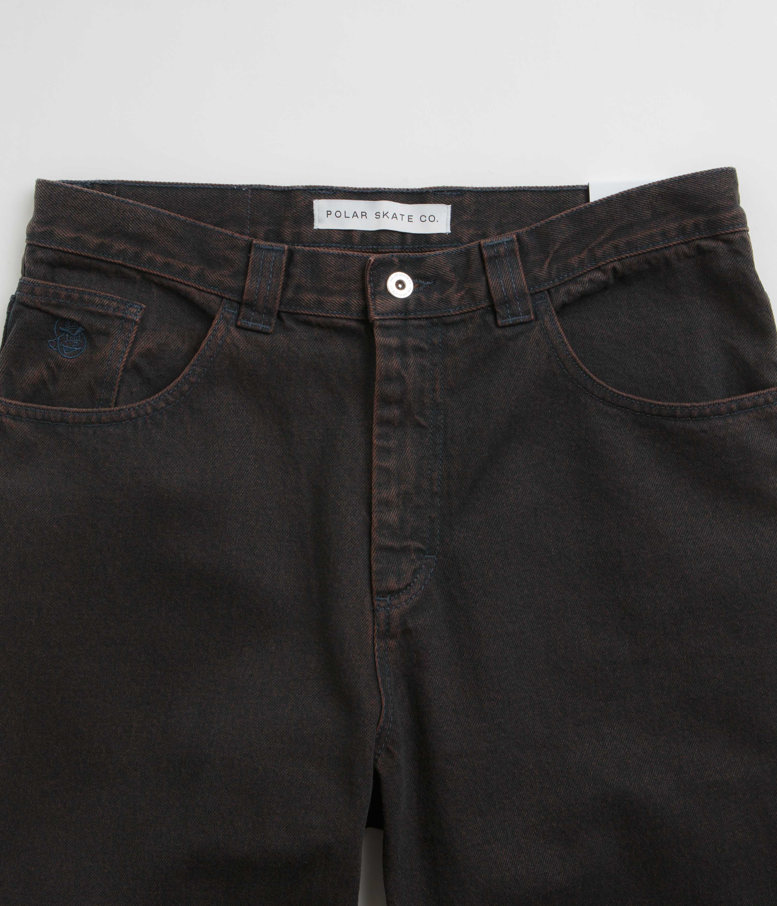Polar 93 Jeans - Brown Blue - Image 4