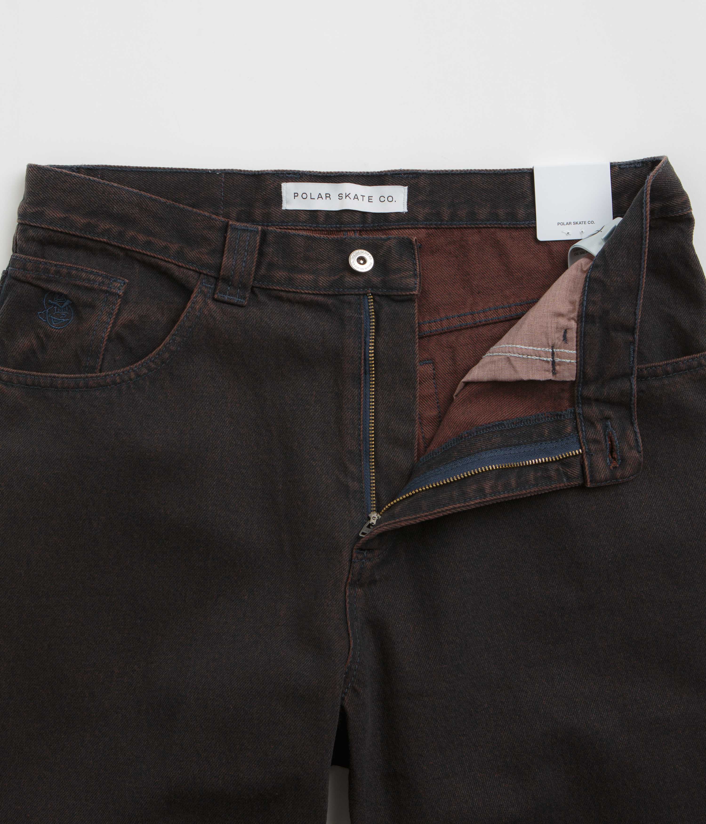 Polar 93 Jeans - Brown Blue - Image 5