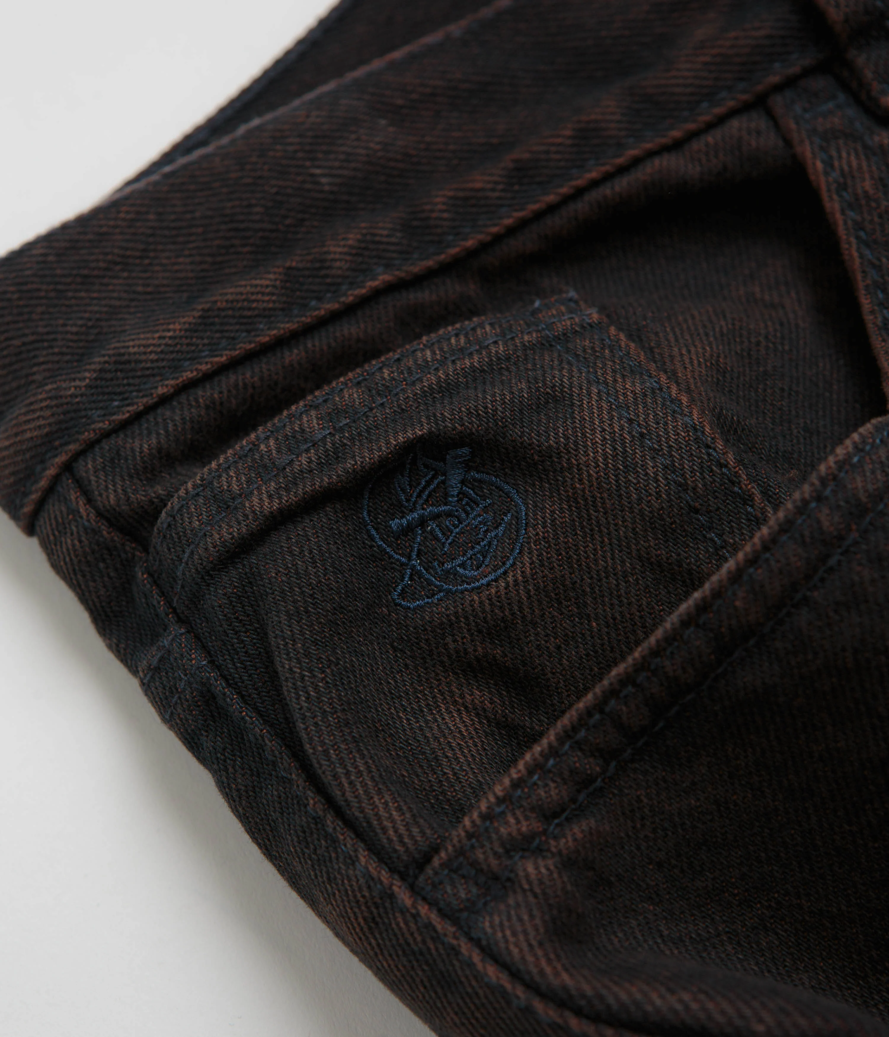Polar 93 Jeans - Brown Blue - Image 7