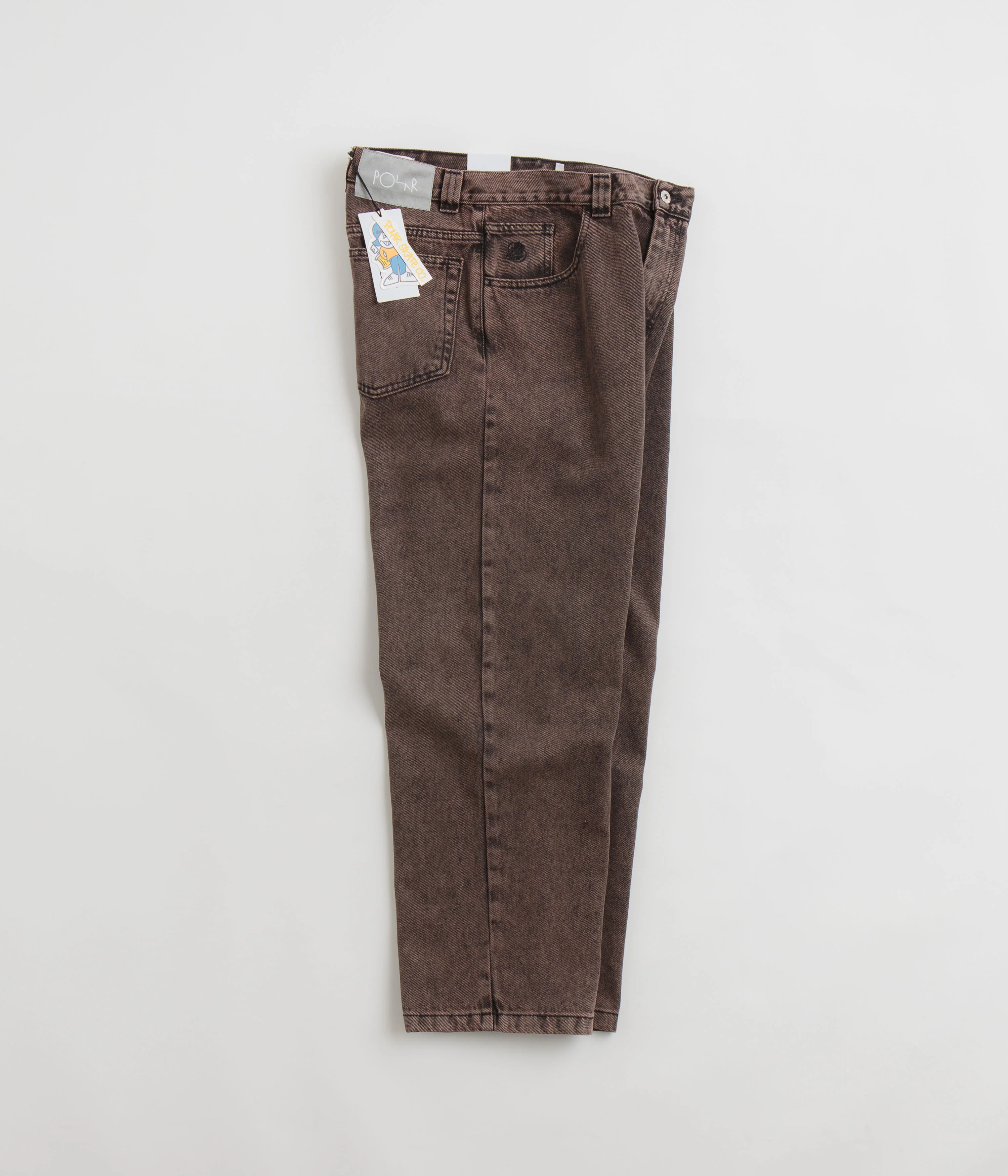 Polar 93 Denim Jeans - Mud Brown - Image 2